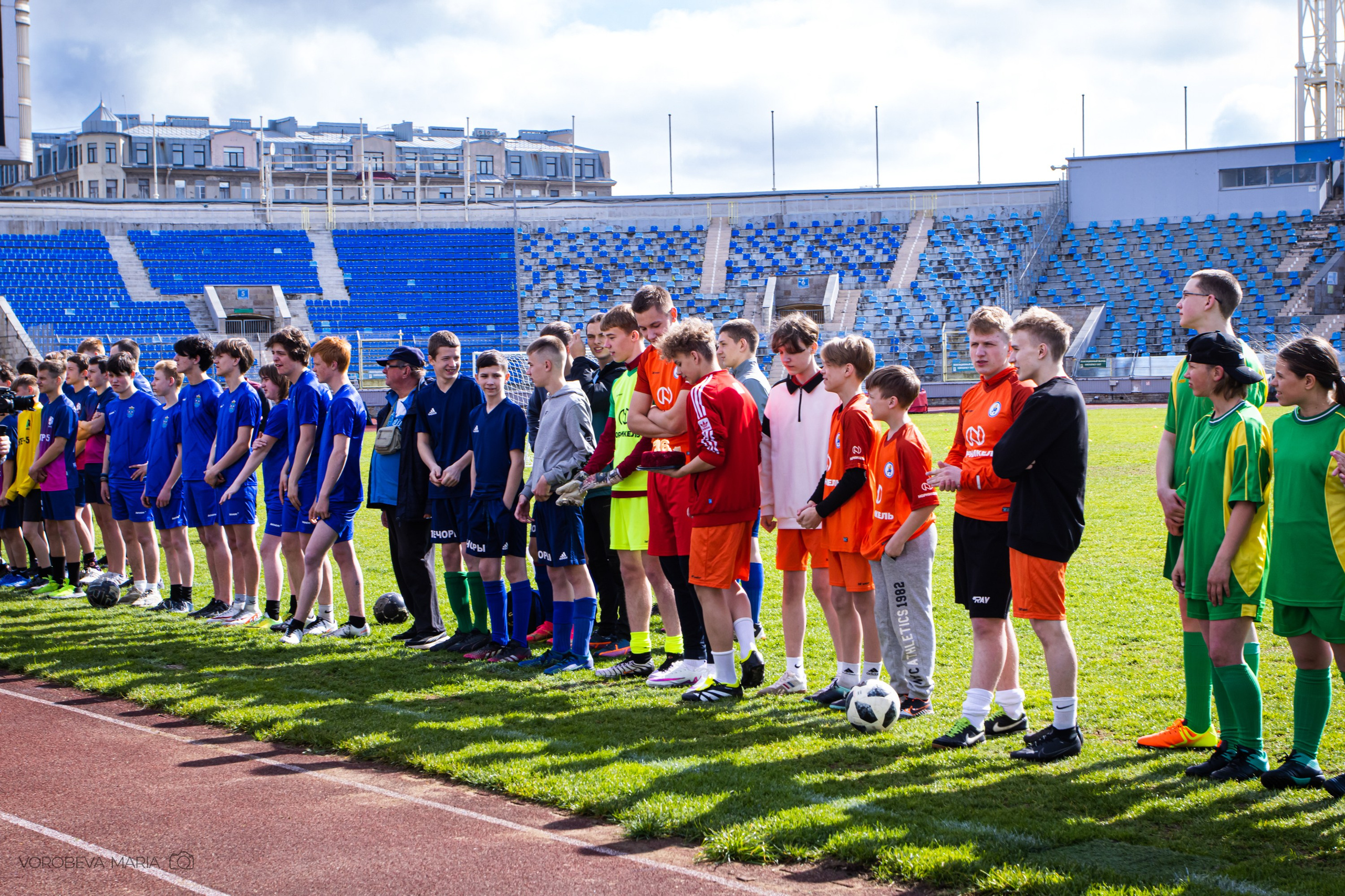 XI Ежегодный турнир по футболу «Юный Зенитовец». Фотограф ювелирных украшений в Санкт-Петербурге Воробьева Мария