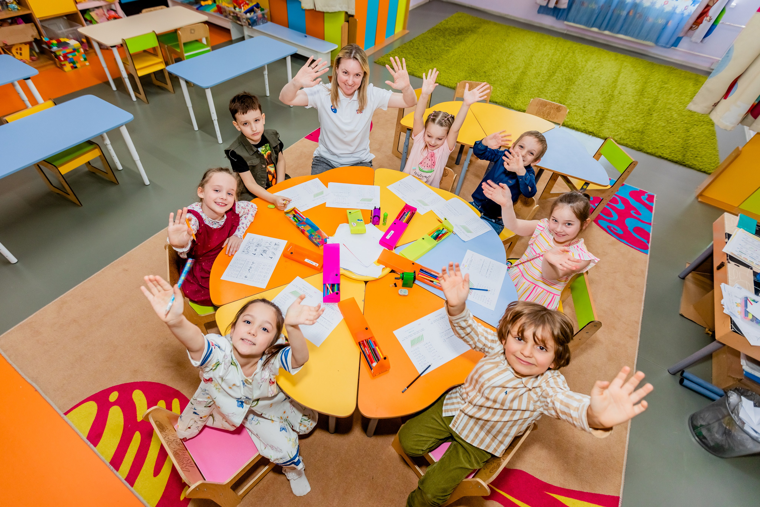 Математика в частном садике