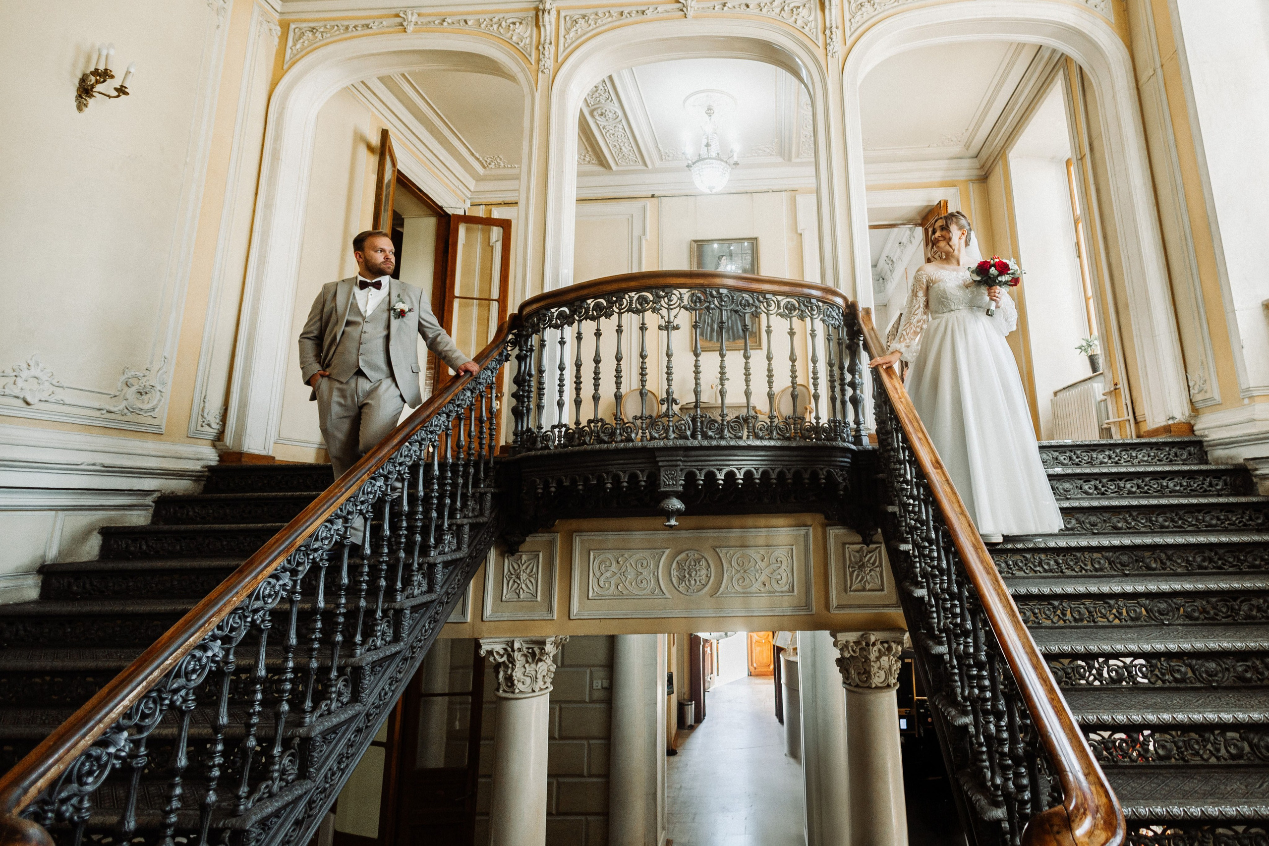 Библиотека имени Пушкина. Свадебный фотограф Маргарита Глумскова