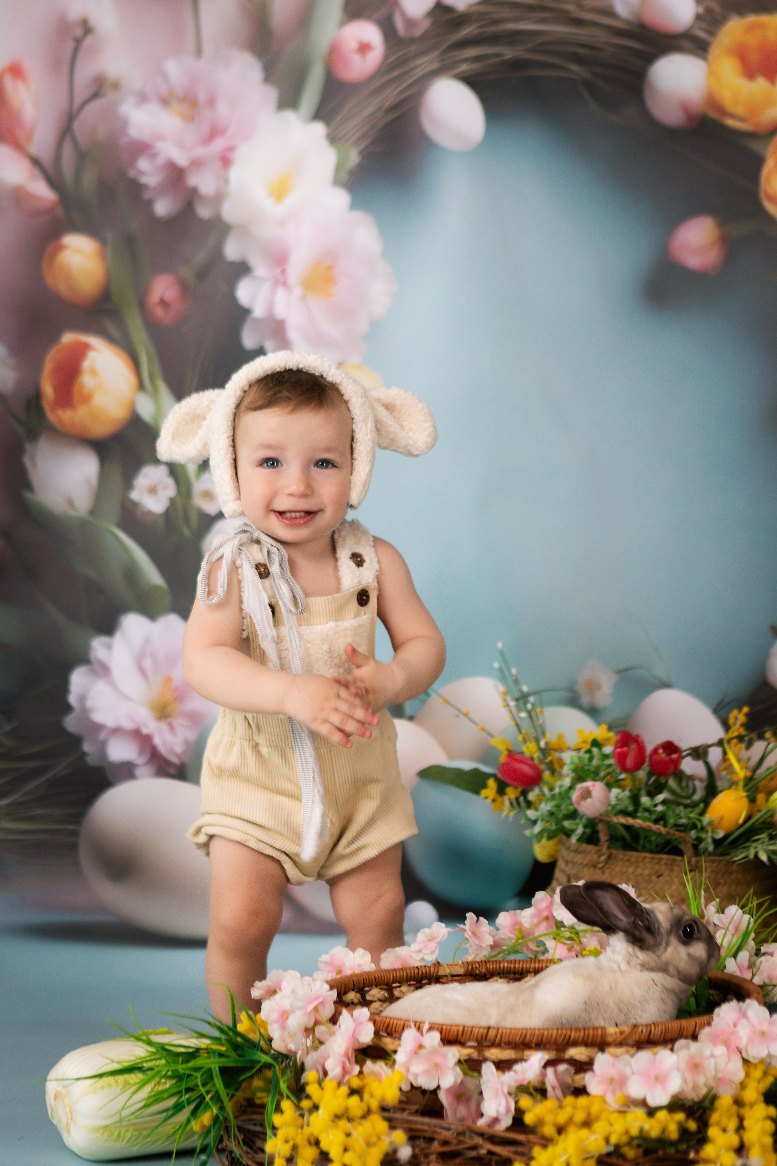 Фотопроект Пасхальный с кроликами. ФОТОГРАФ НА ГОДИК, БЕРЕМЕННОСТИ, НОВОРОЖДЕННЫХ, КРЕЩЕНИЯ МОСКВА