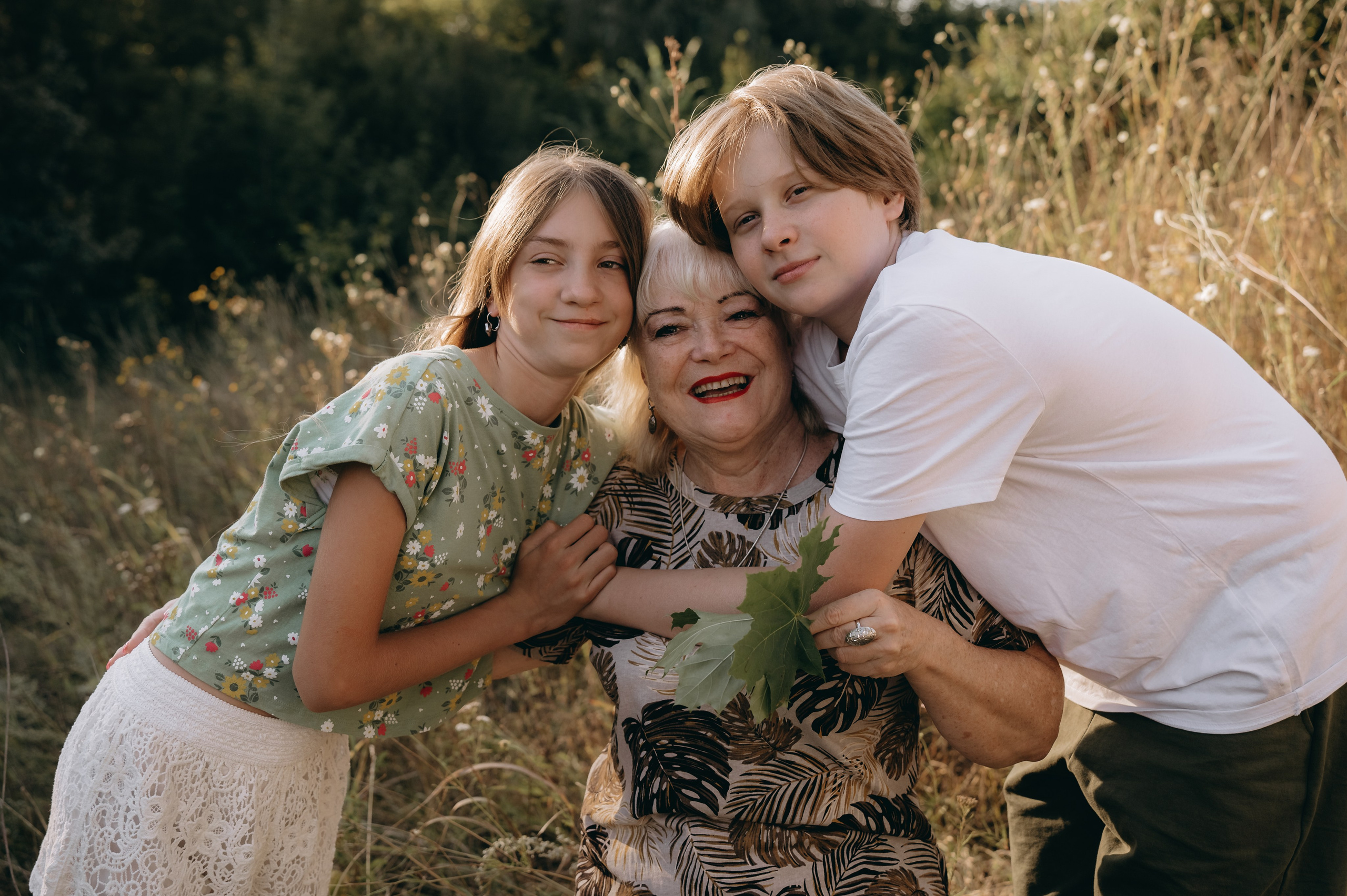 Большая семья и вечерний зной. Фотограф Мария Стрелкова