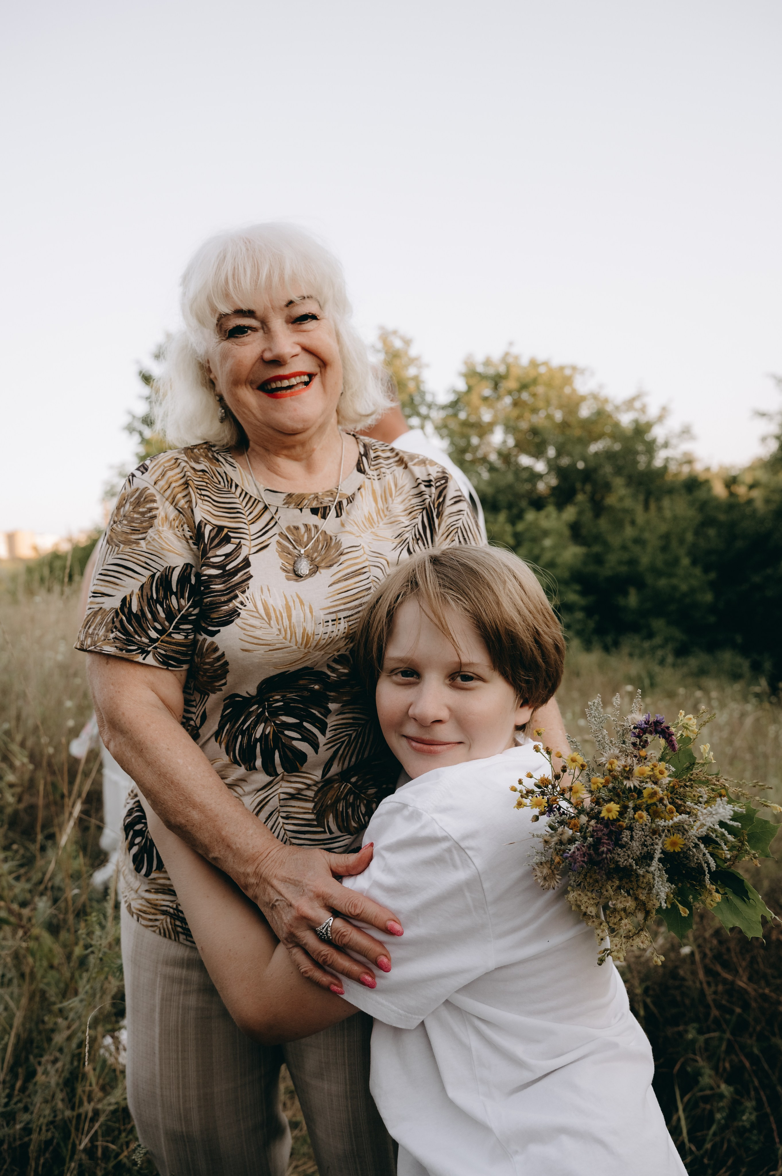Большая семья и вечерний зной. Фотограф Мария Стрелкова