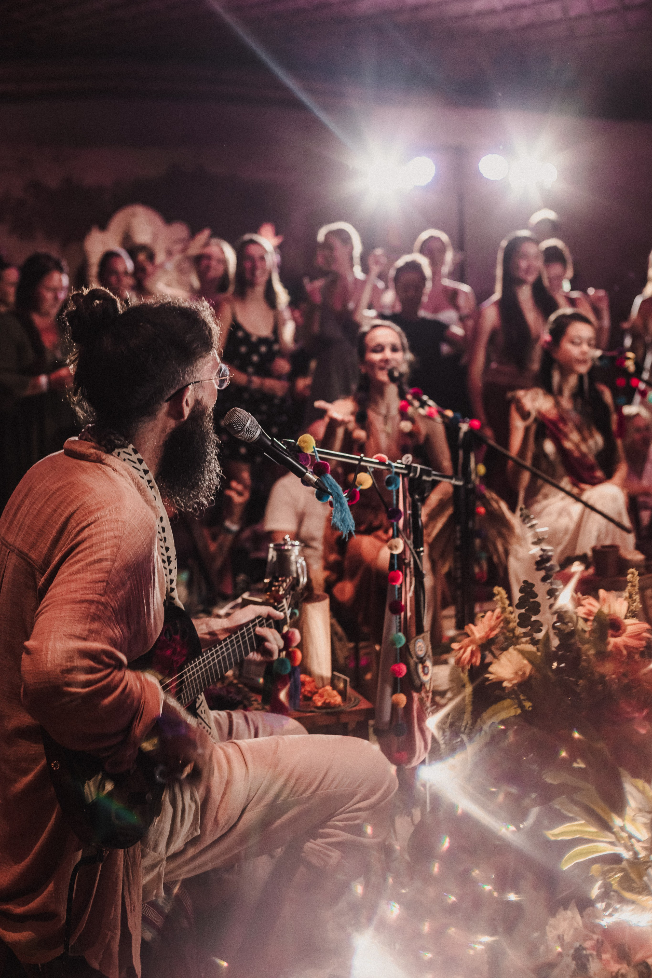 Hanuman Project kirtan at Alchemy march. Mariam Bagdasaryan