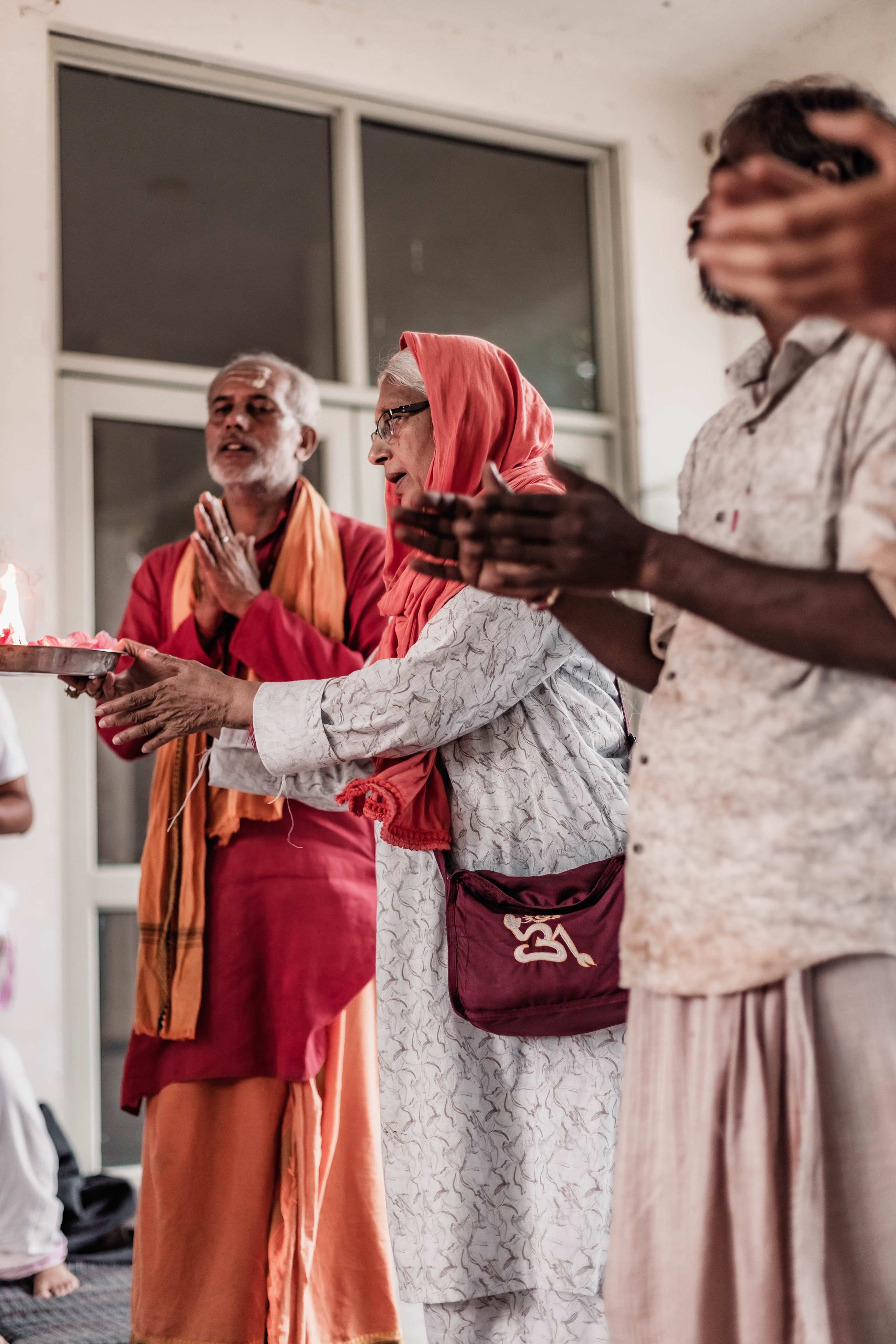 Pitri Paksha yagyas & poojas Devraha Baba ji ashram. Mariam Bagdasaryan