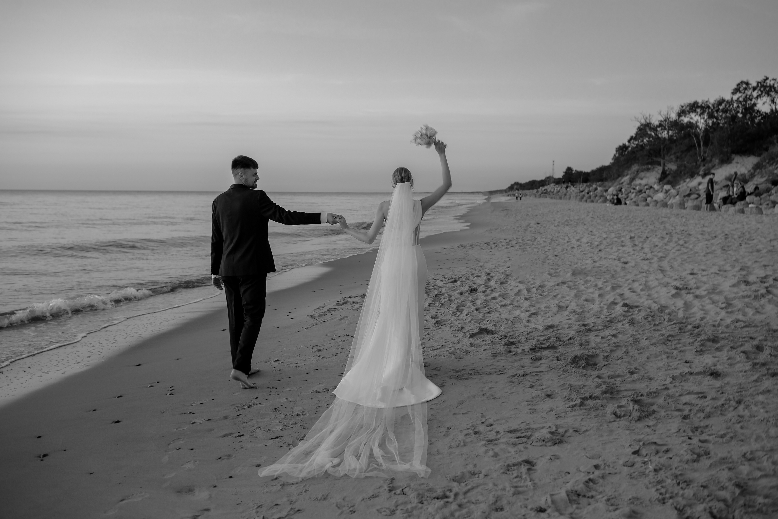 Александра и Влад. На закате. Фотограф в Калининграде Решетникова Алина