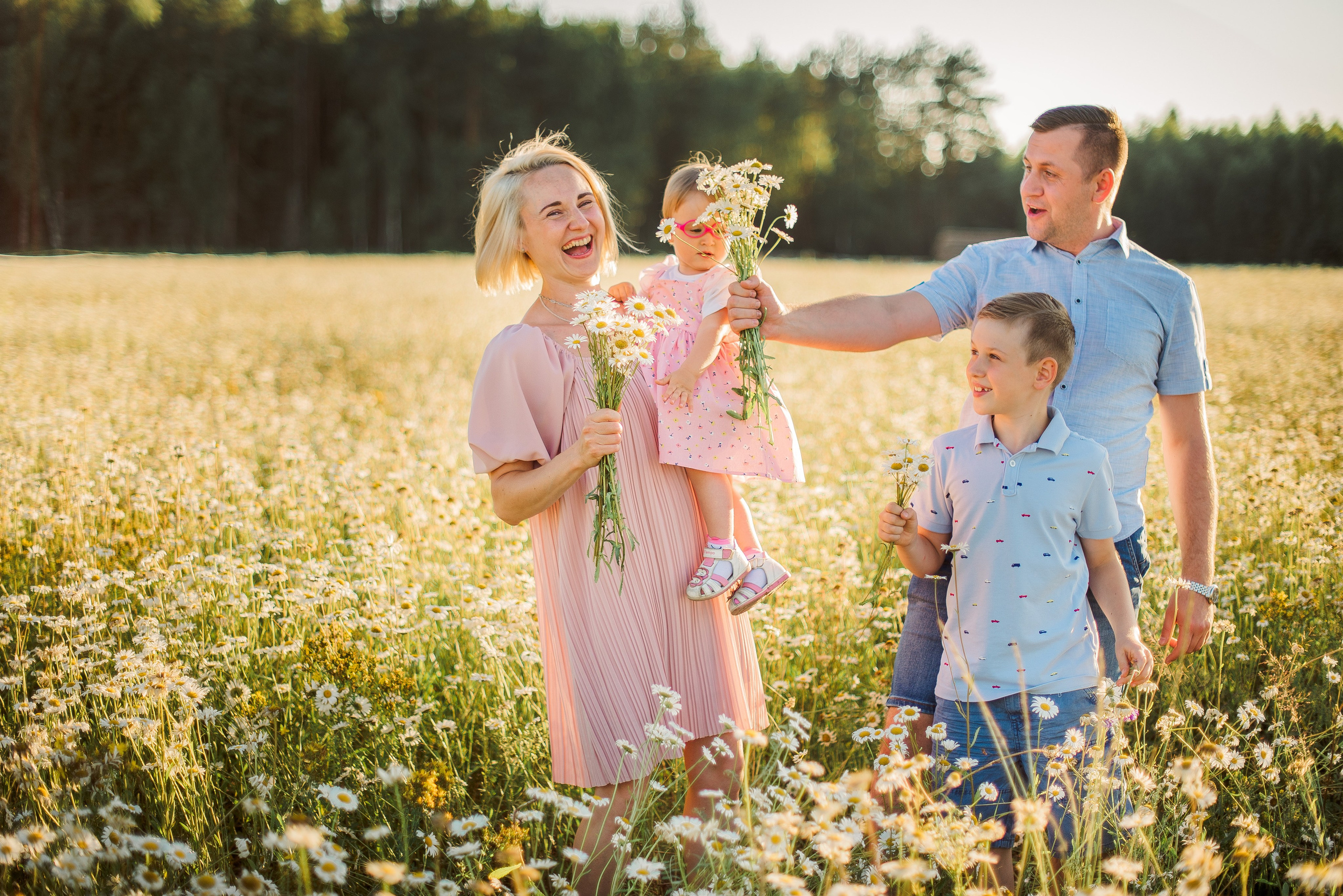 РОМАШКОВАЯ ИСТОРИЯ. Свадебный и семейный фотограф РИТА БОЧКАРЁВА