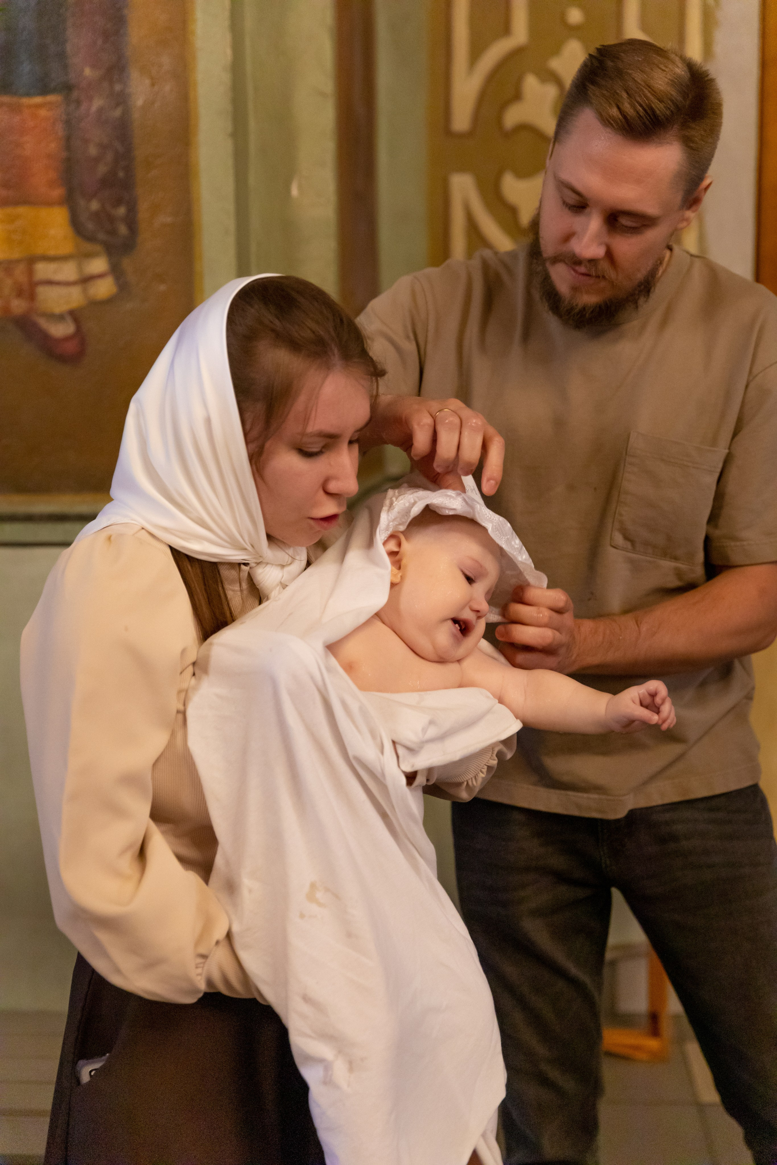 Крещение Веры. Фотограф и Видеограф в Москве Дарья Арсентьева