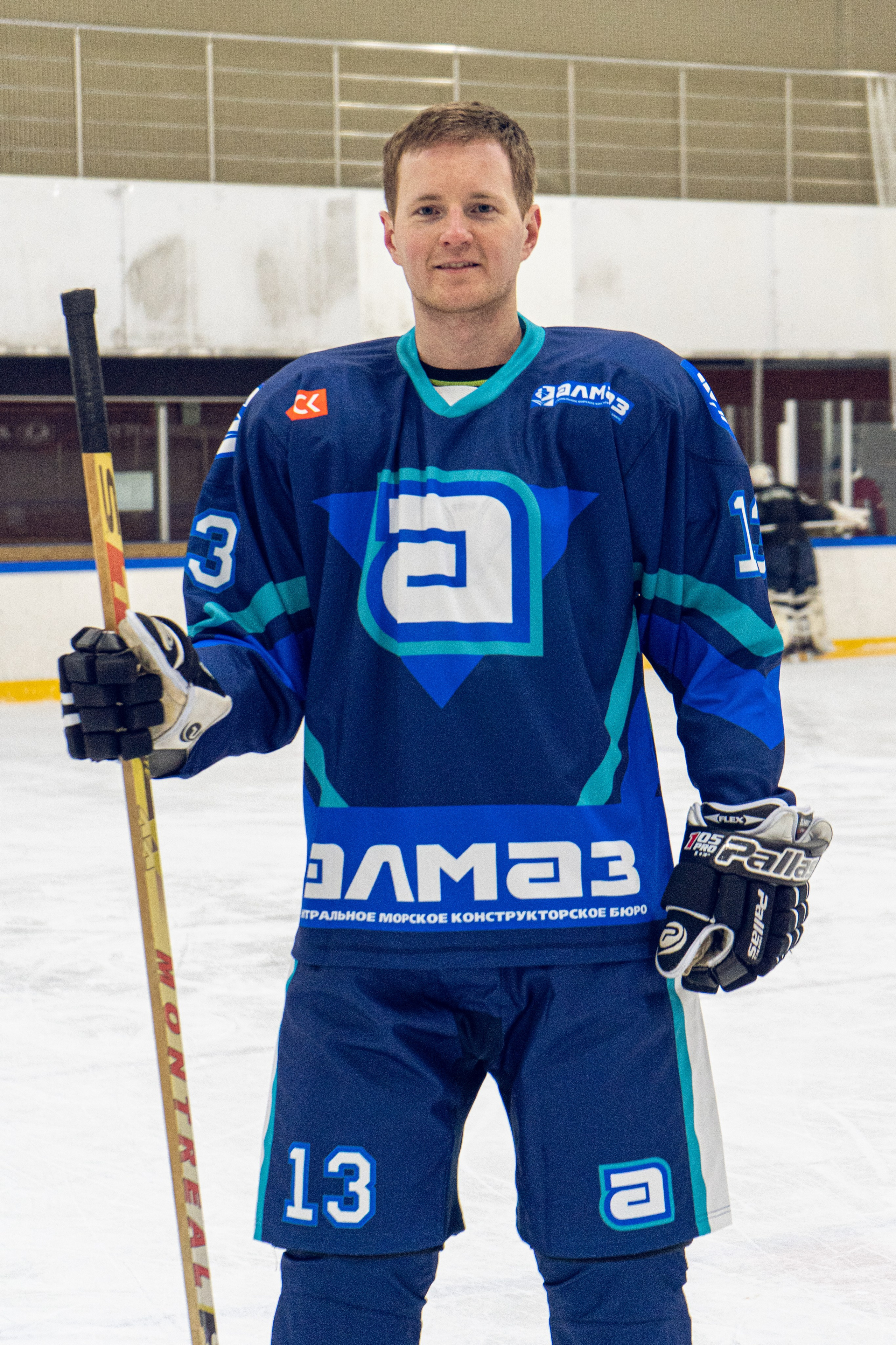 Тренировка по хоккею «ЦМКБ «Алмаз»