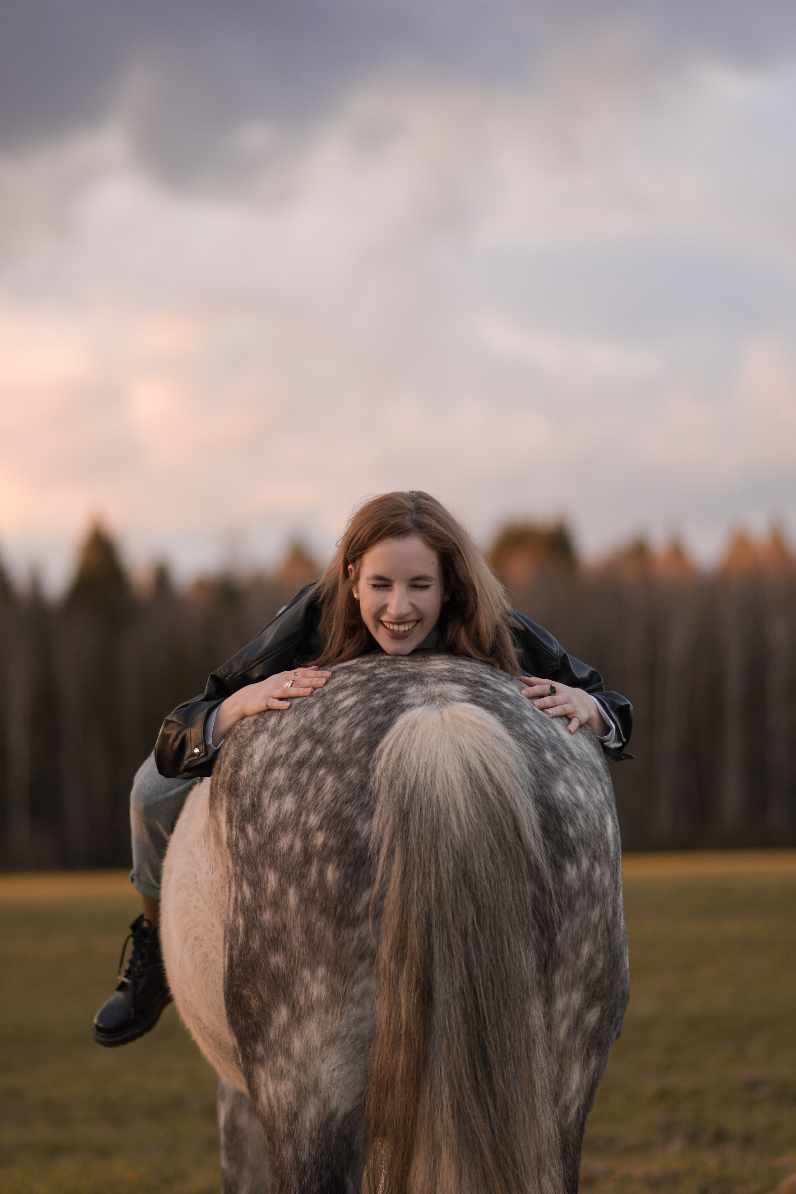 Портретная фотосессия с лошадьми. В созвучии с природой. Фотограф Светлана В. Пронина, Москва