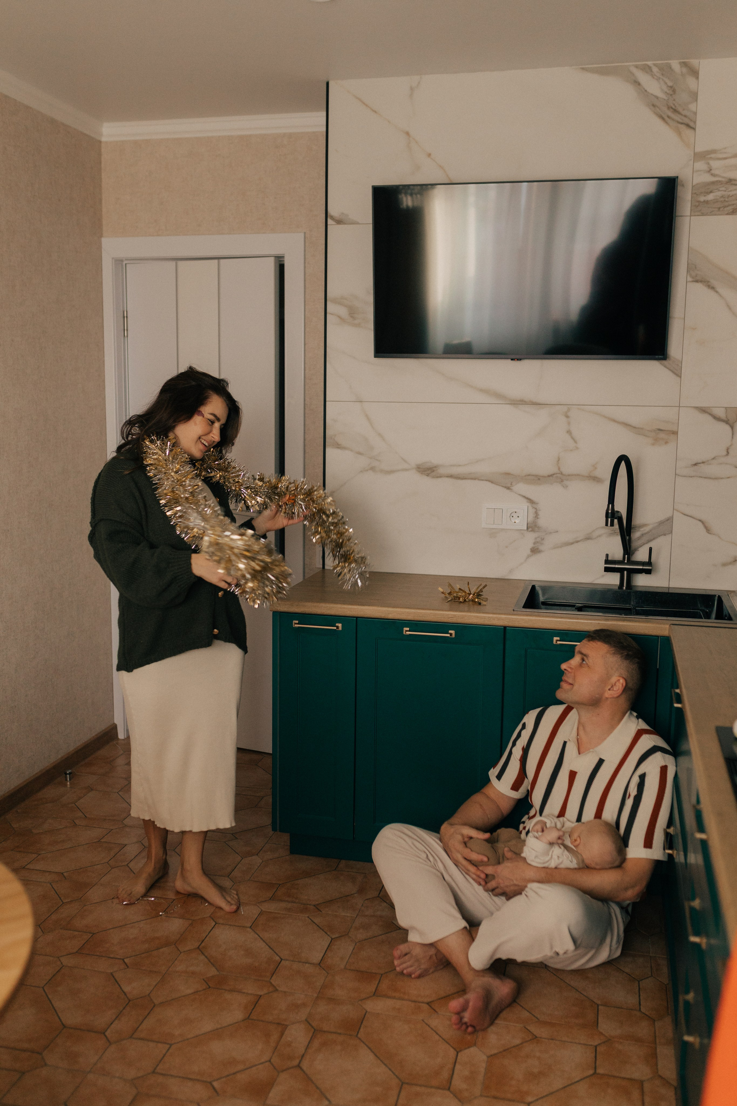 Первое Рождество Ярослава. Семейный фотограф в Новороссийске и Анапе Александра Яковлева