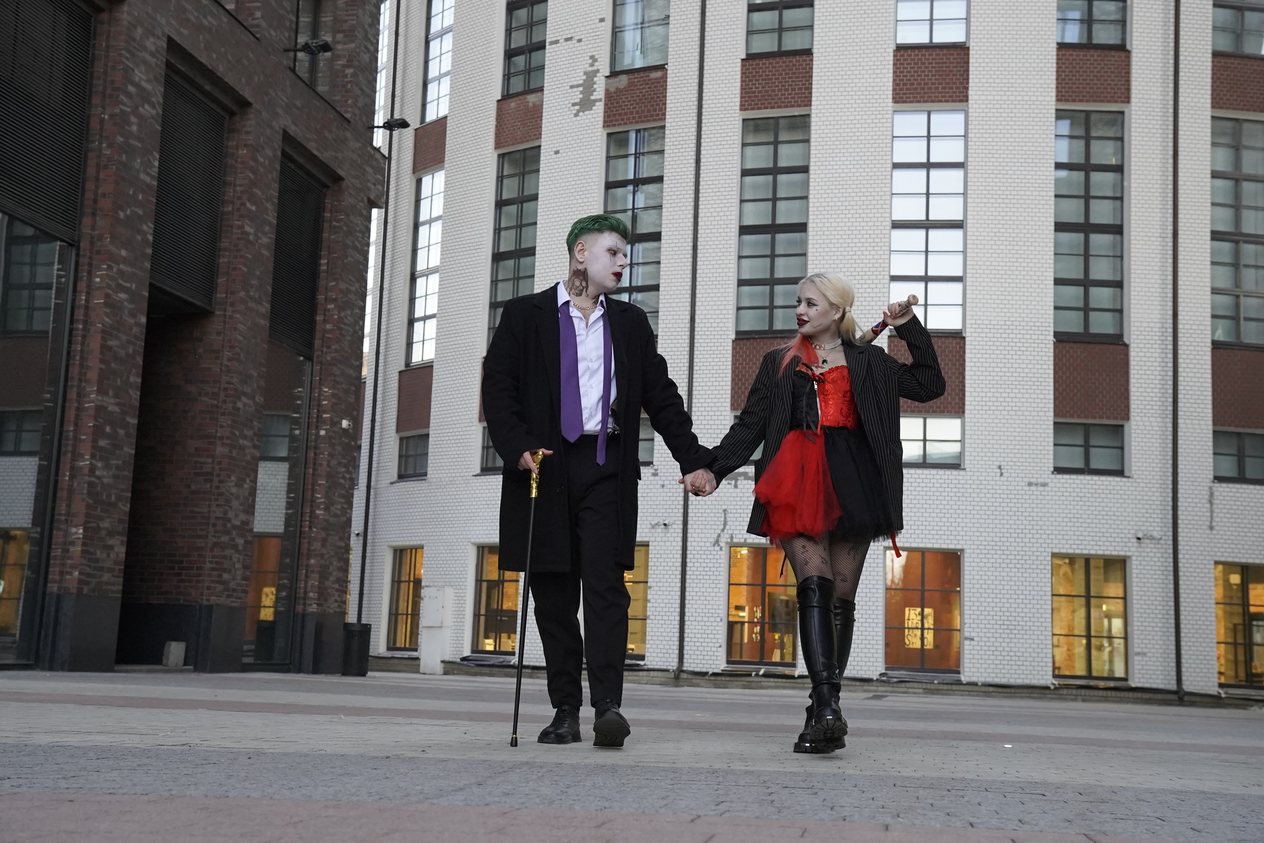 Харли и Джокер. Фотограф и видеограф Елена Суетенкова, Создание ярких воспоминаний о важных событиях. Москва, Россия, Мир