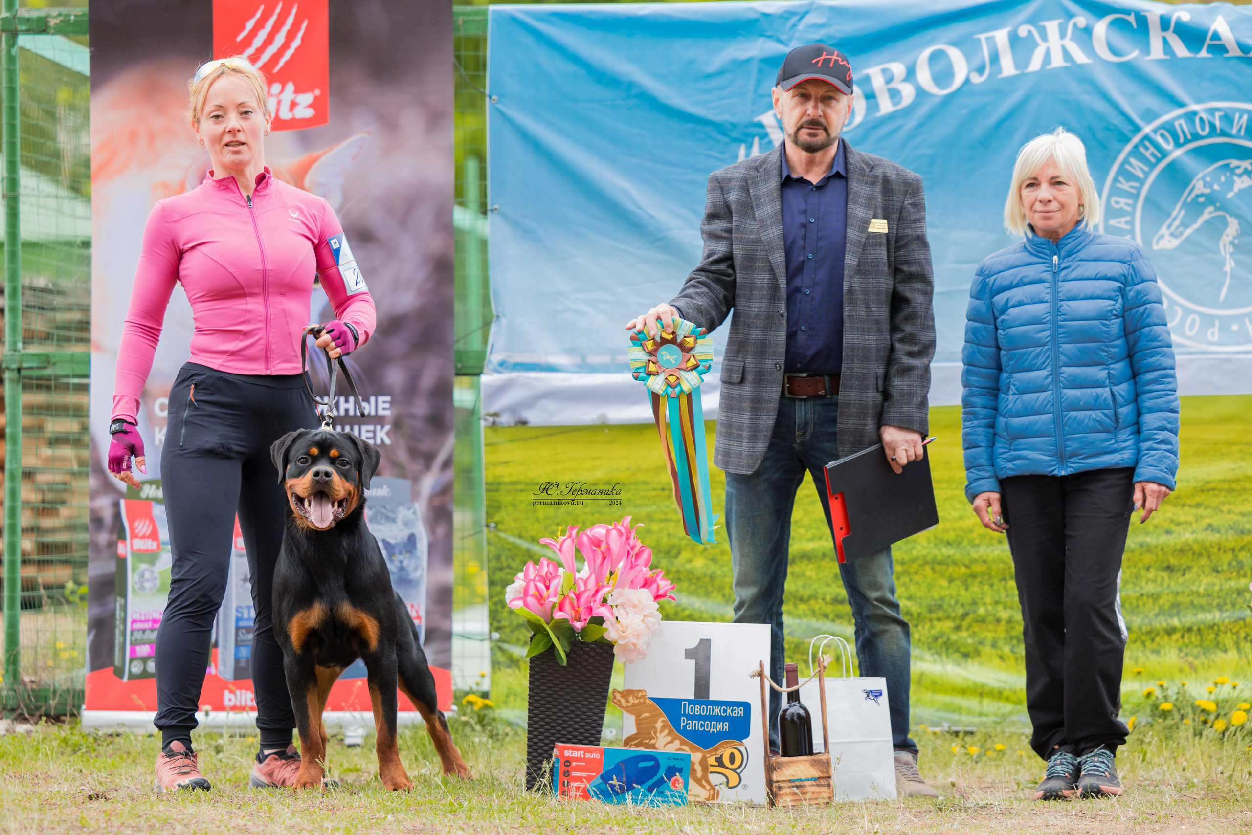 Саратов 2 х моно ротвейлеров 28-29.04.2024. Фотограф-анималист Юлия Германика