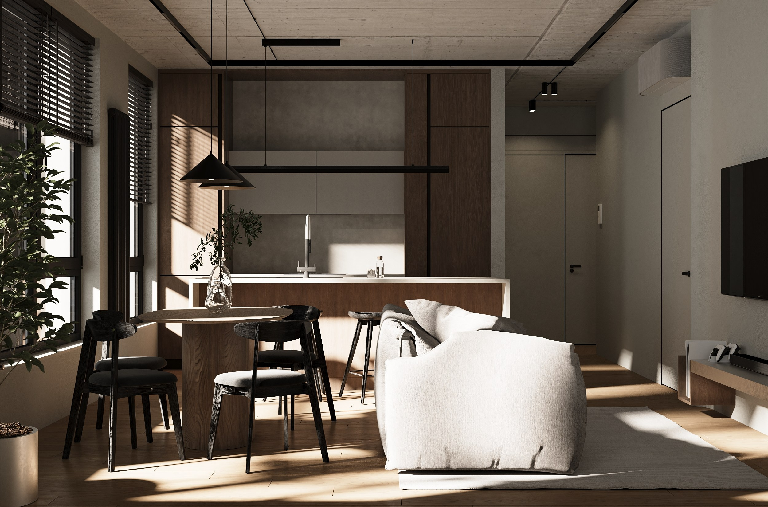 ЖК Savin Family 70 м². Дизайнер интерьера квартир и частных домов в Казани