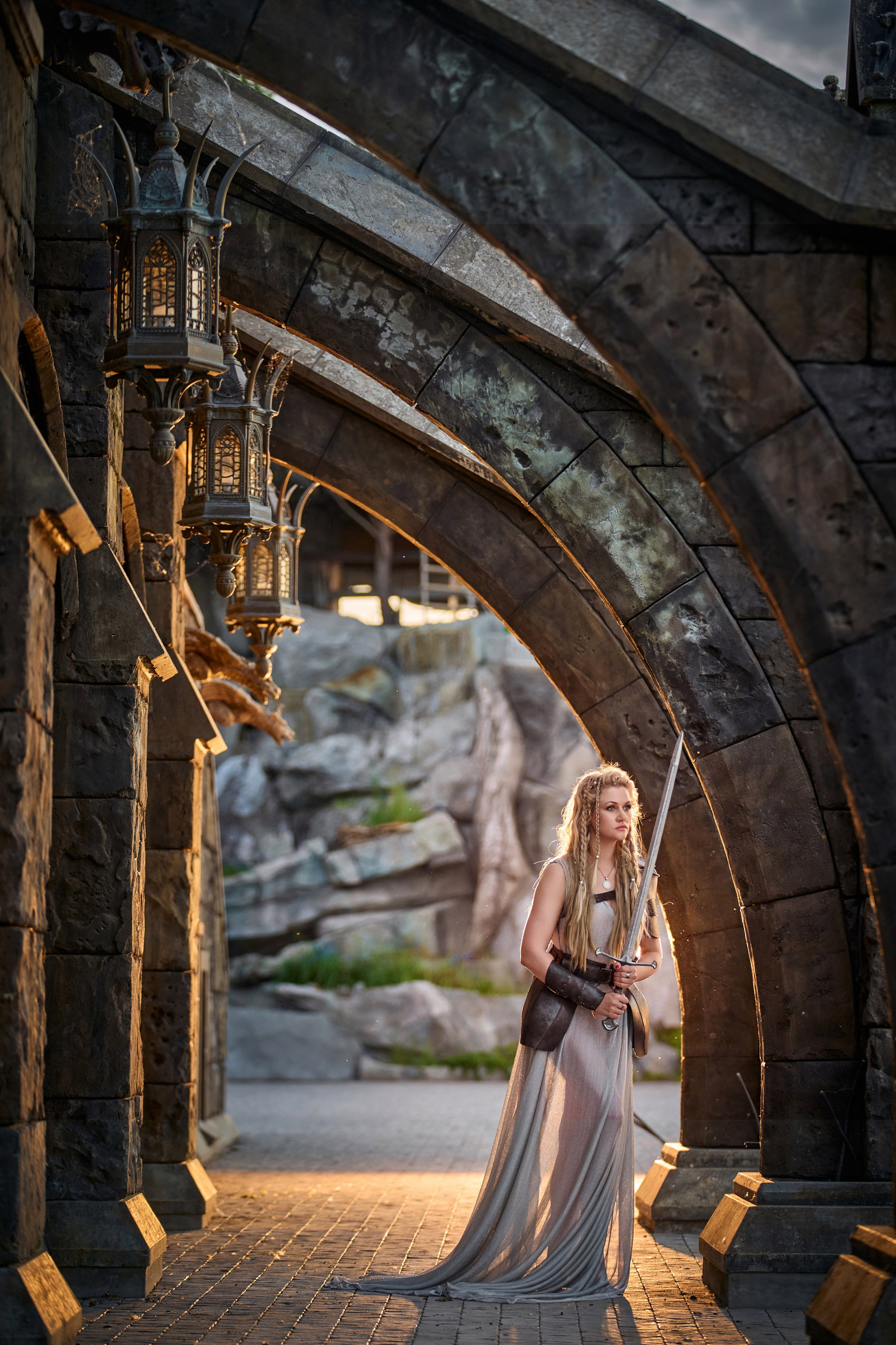 Образы в Замке Гарибальди. Фотограф Батурин Денис — Фотосессия в Замке Гарибальди