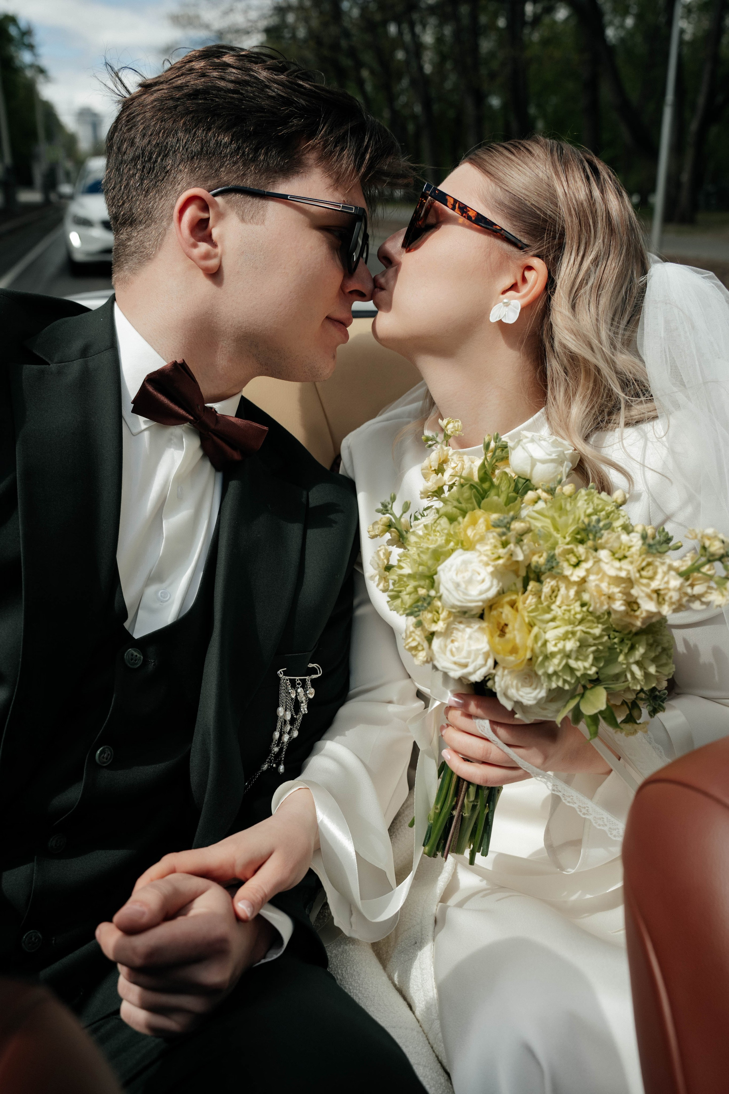 Евгений и Анастасия / Особняк Спиридонова, МГУ. Свадебный фотограф Москва Александра Аверкова