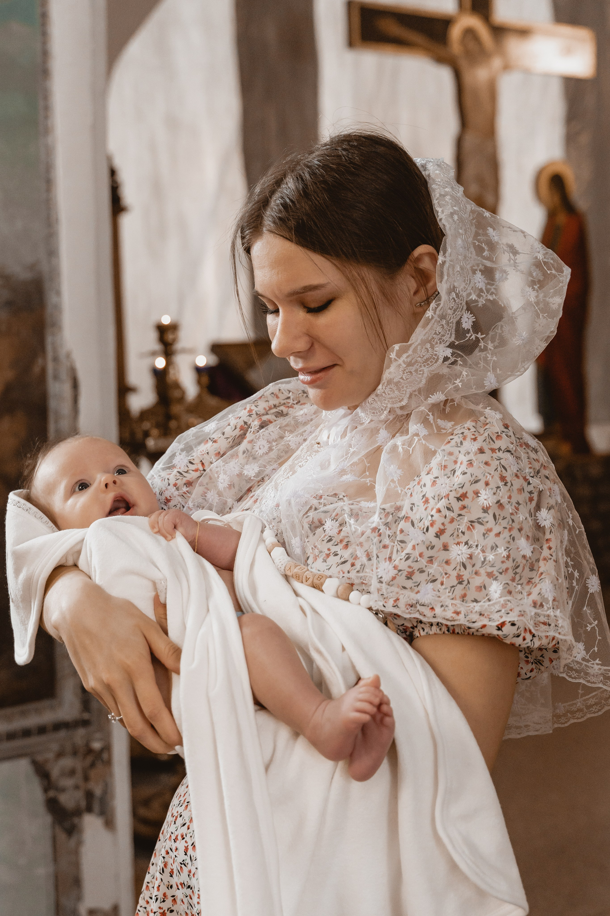 Крещение Таисии. Свадебный фотограф Юлия Копылова