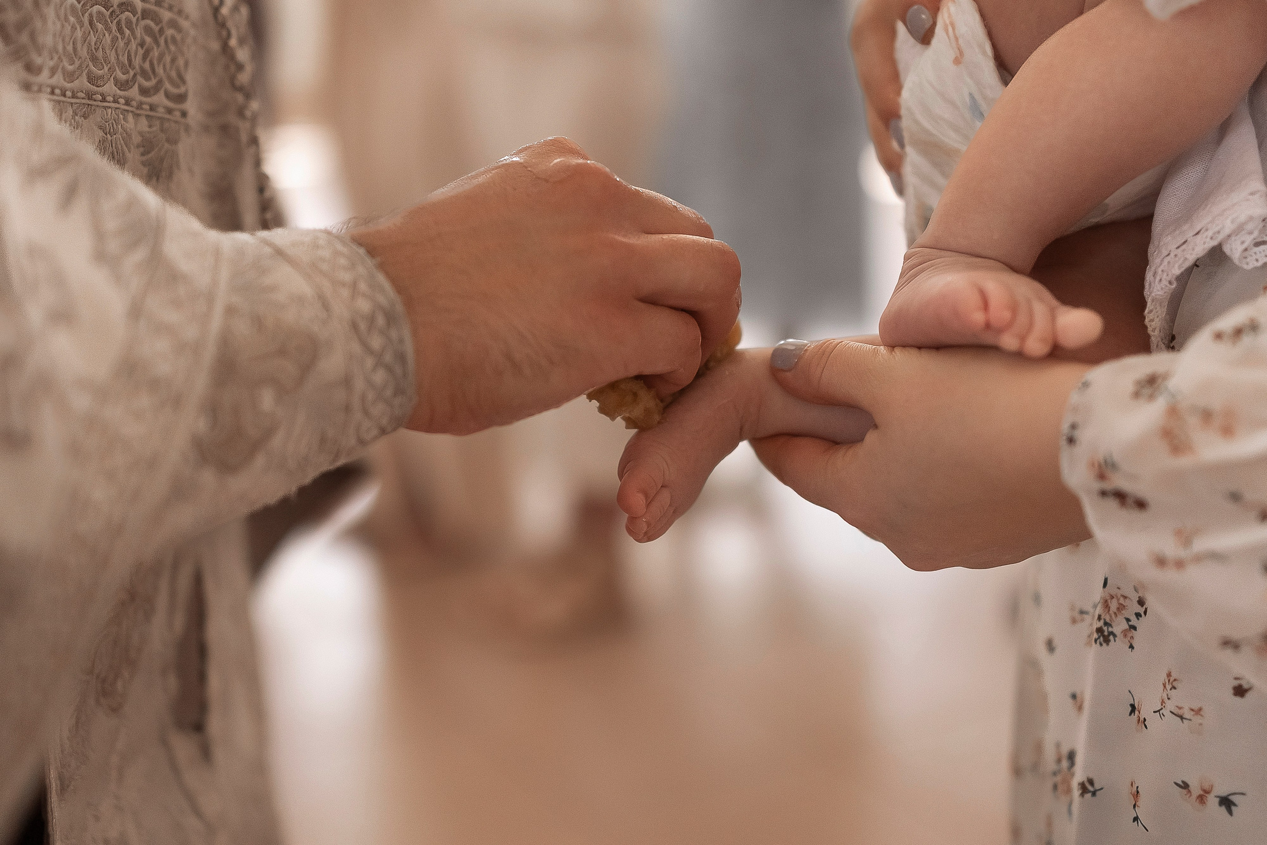 Крещение Варвары. Семейный и свадебный фотограф в Москве Леванова Александра