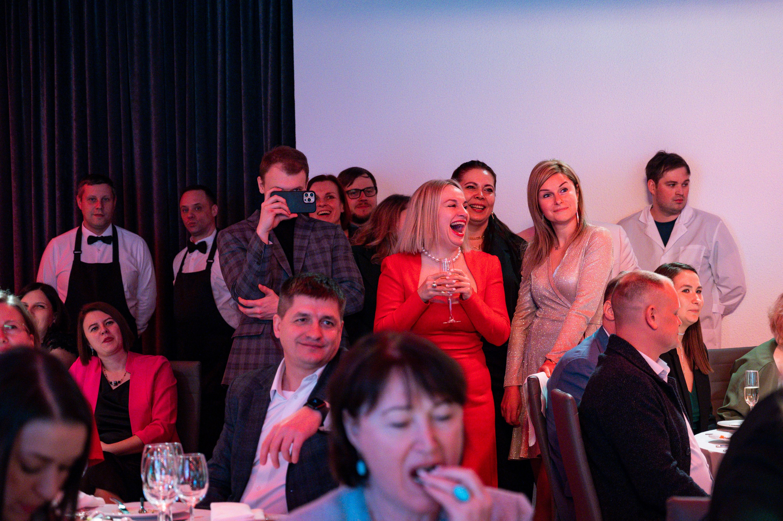 Новогодний корпоратив Puratos. Репортажный фотограф и видеограф Слава Думчев. Тимбилдинги, отчетники, корпоративы