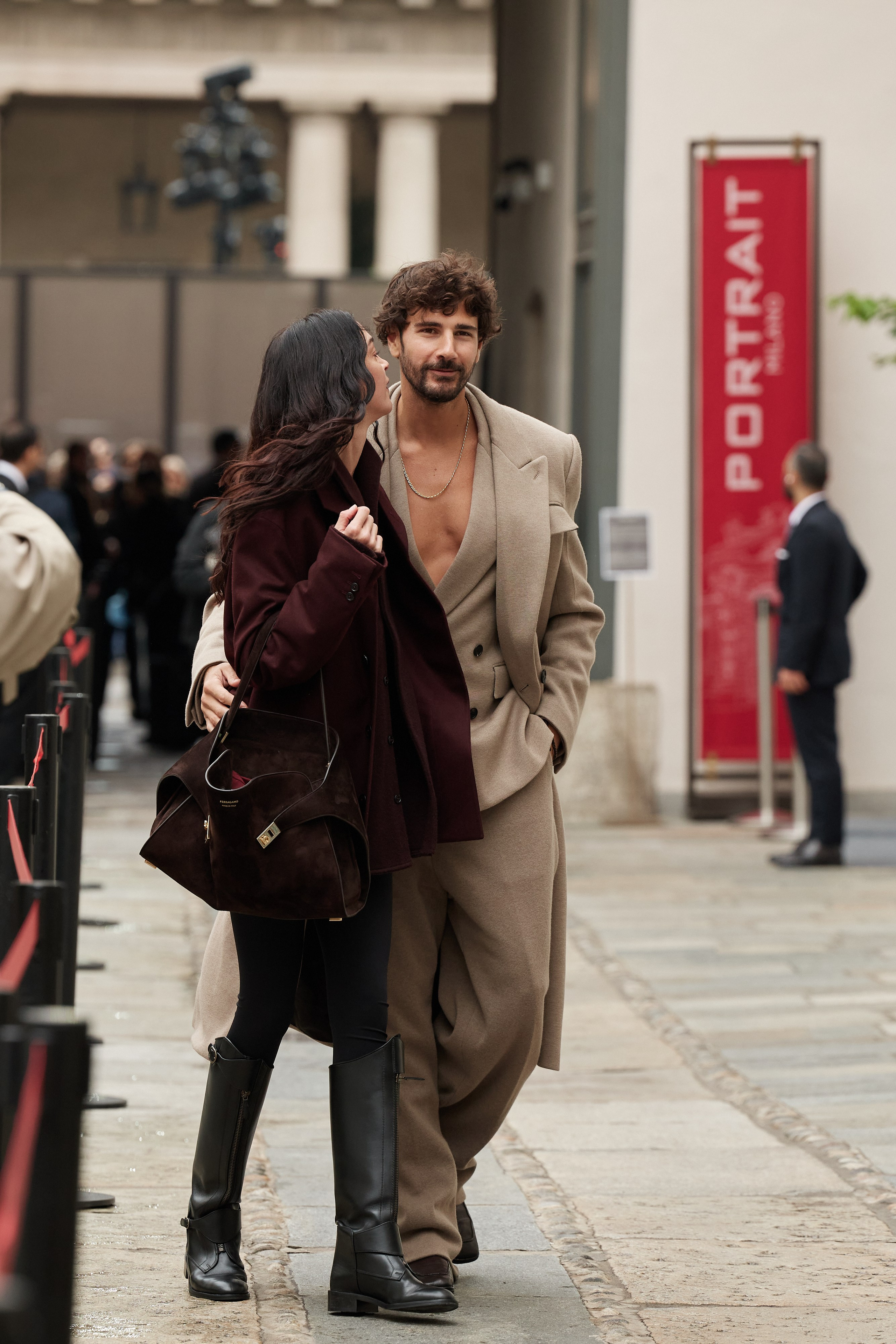 FERRAGAMO WOMEN’S COLLECTION SPRING SUMMER 2026. Photographer in Milan Ivan Goncharov