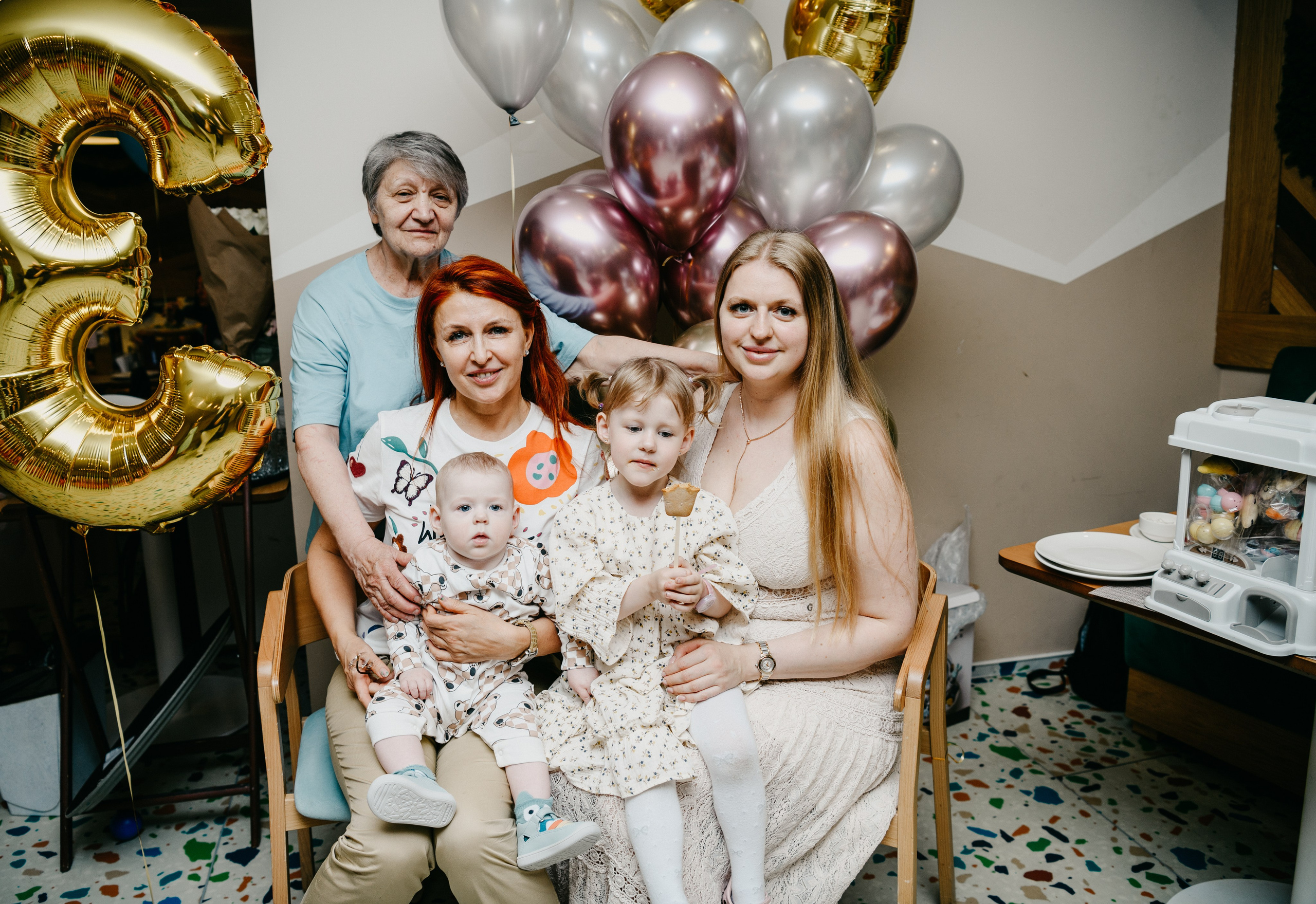 ДР Лизика. 3 года. Фотограф на выписку из роддома в Москве и МО