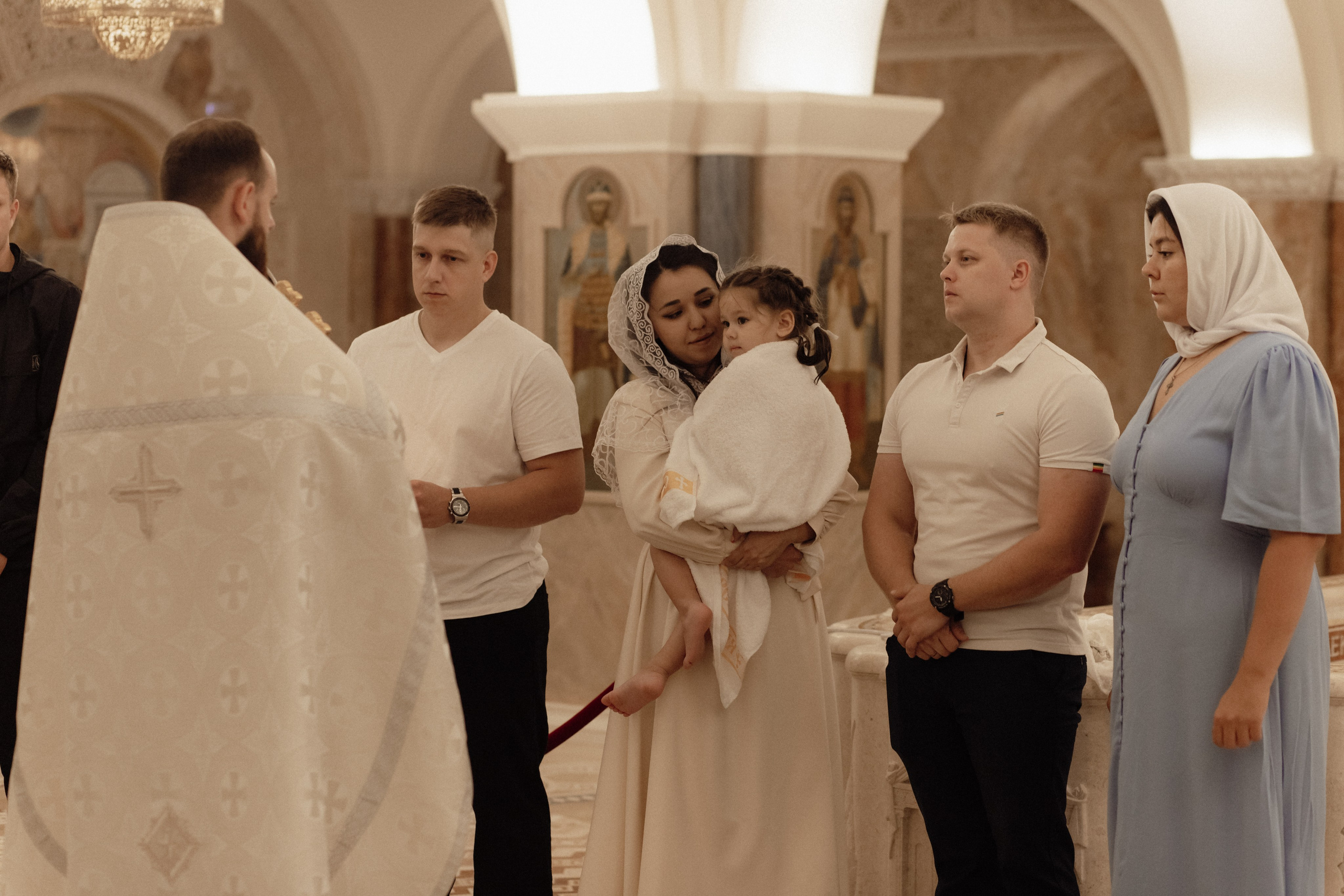 Крещение Киры. Семейный и свадебный фотограф в Челябинске Мария Леонтьева