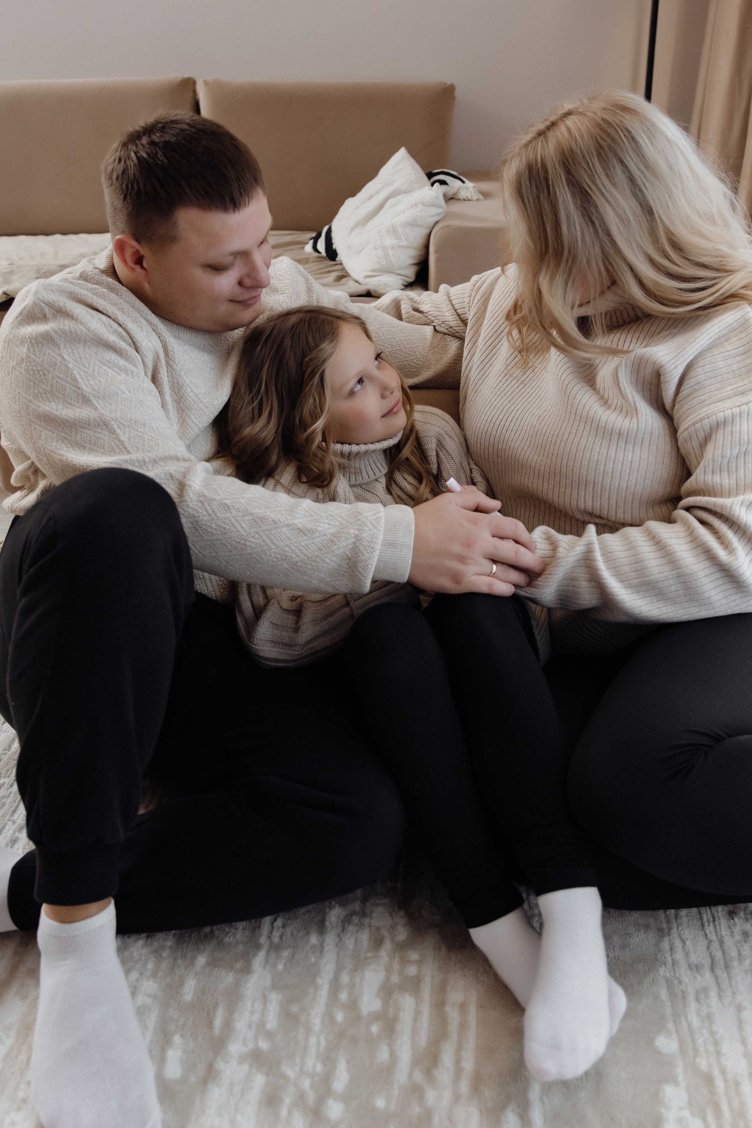 Домашняя новогодняя. Семейный и свадебный фотограф в Челябинске Мария Леонтьева