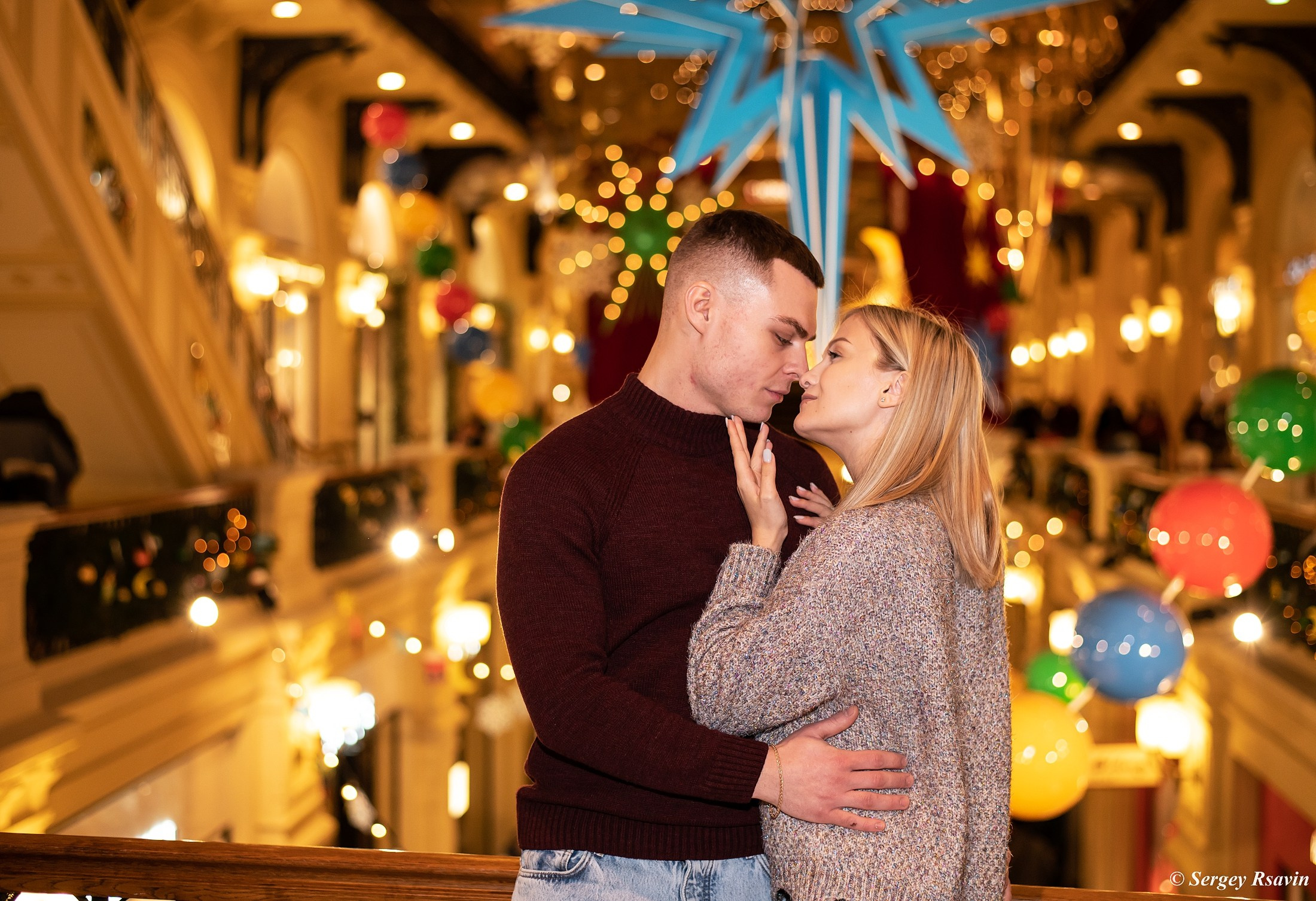 Новогодняя прогулка. Фотограф в Москве Сергей Рсавин