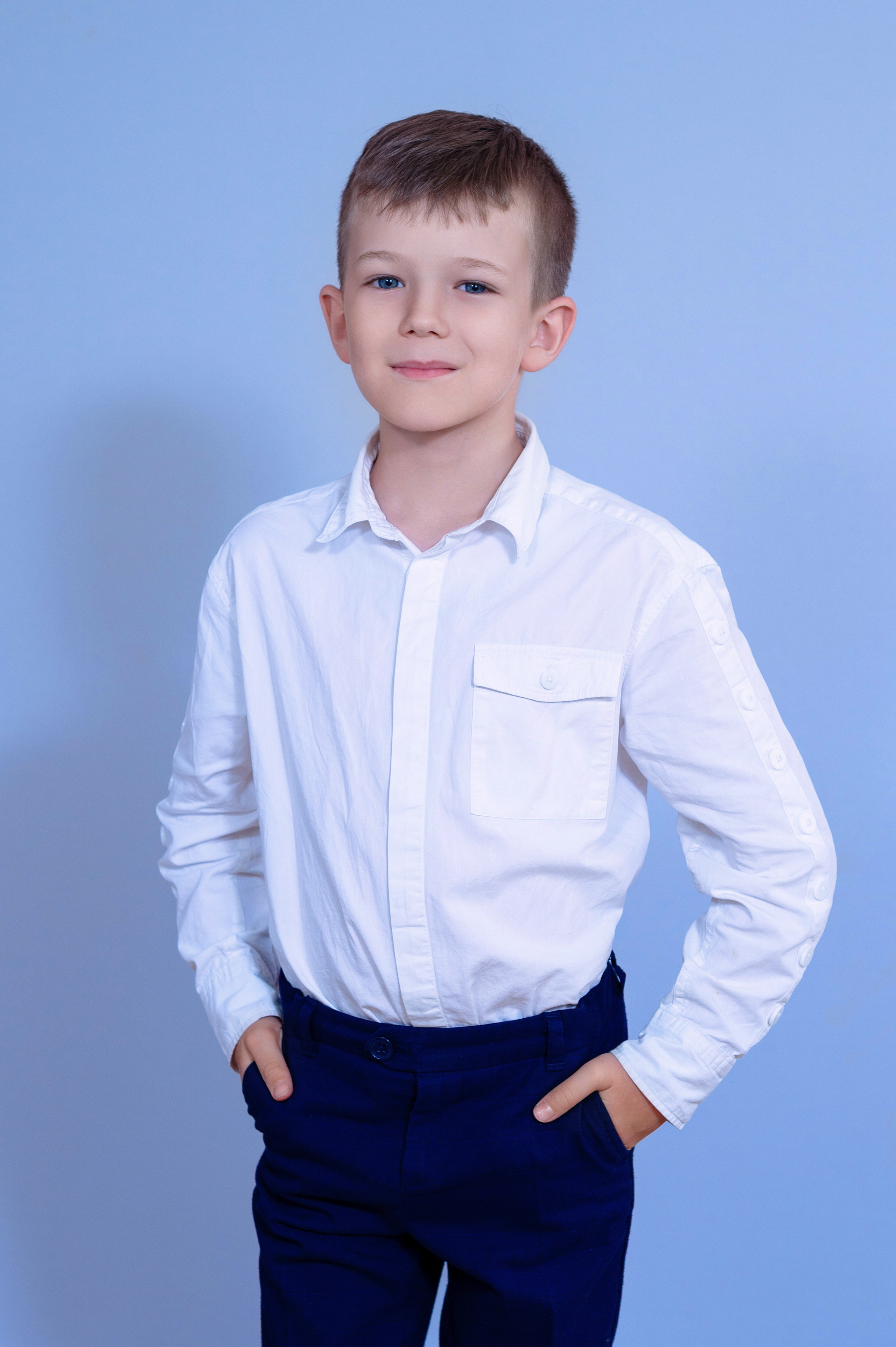 Портрет и общая фотография класса. Выпускной школьный альбом в Москве / Школьный фотограф Юлия Михайленко