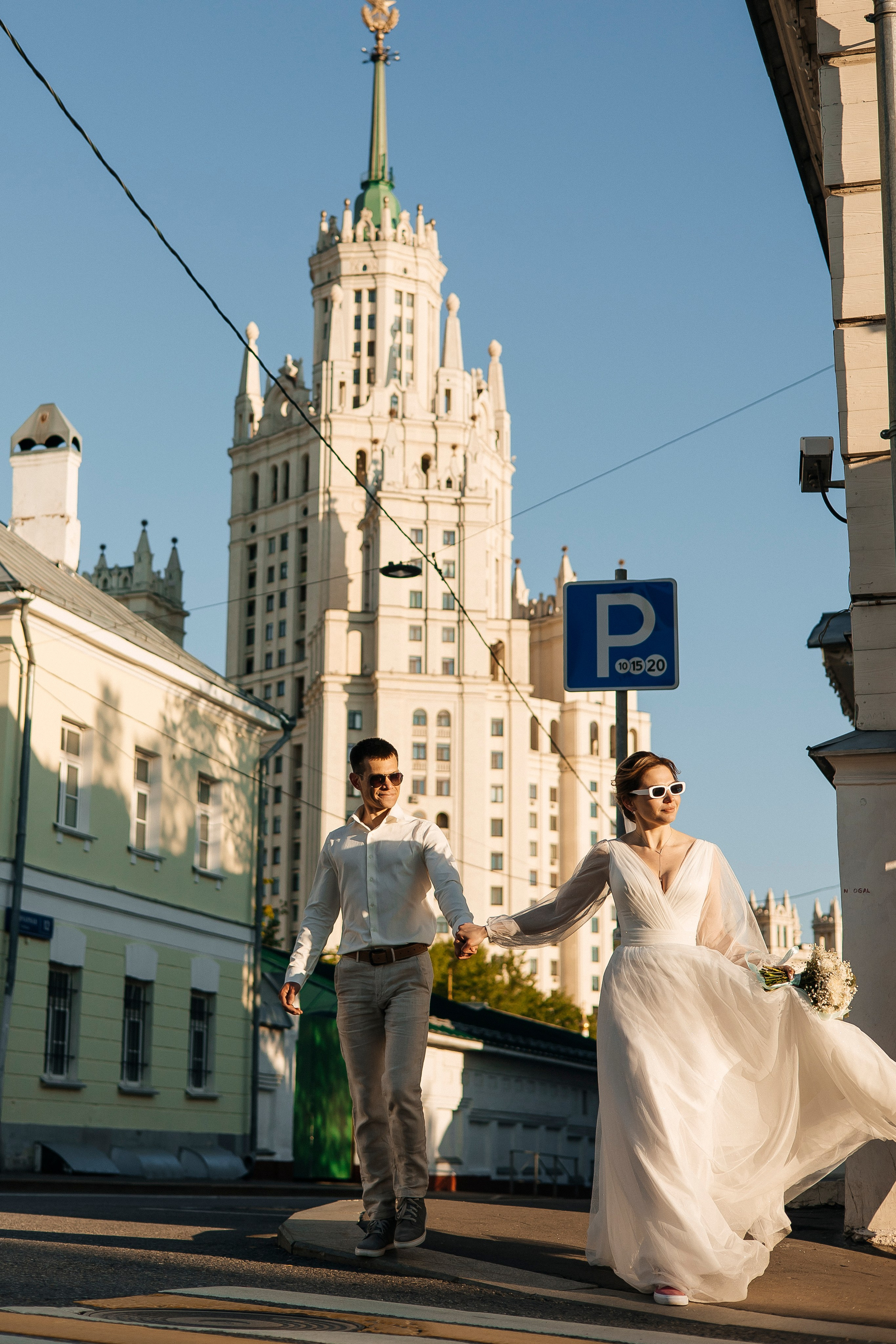 Серафима и Федор (на рассвете). Фотограф в Москве Екатерина Потапова