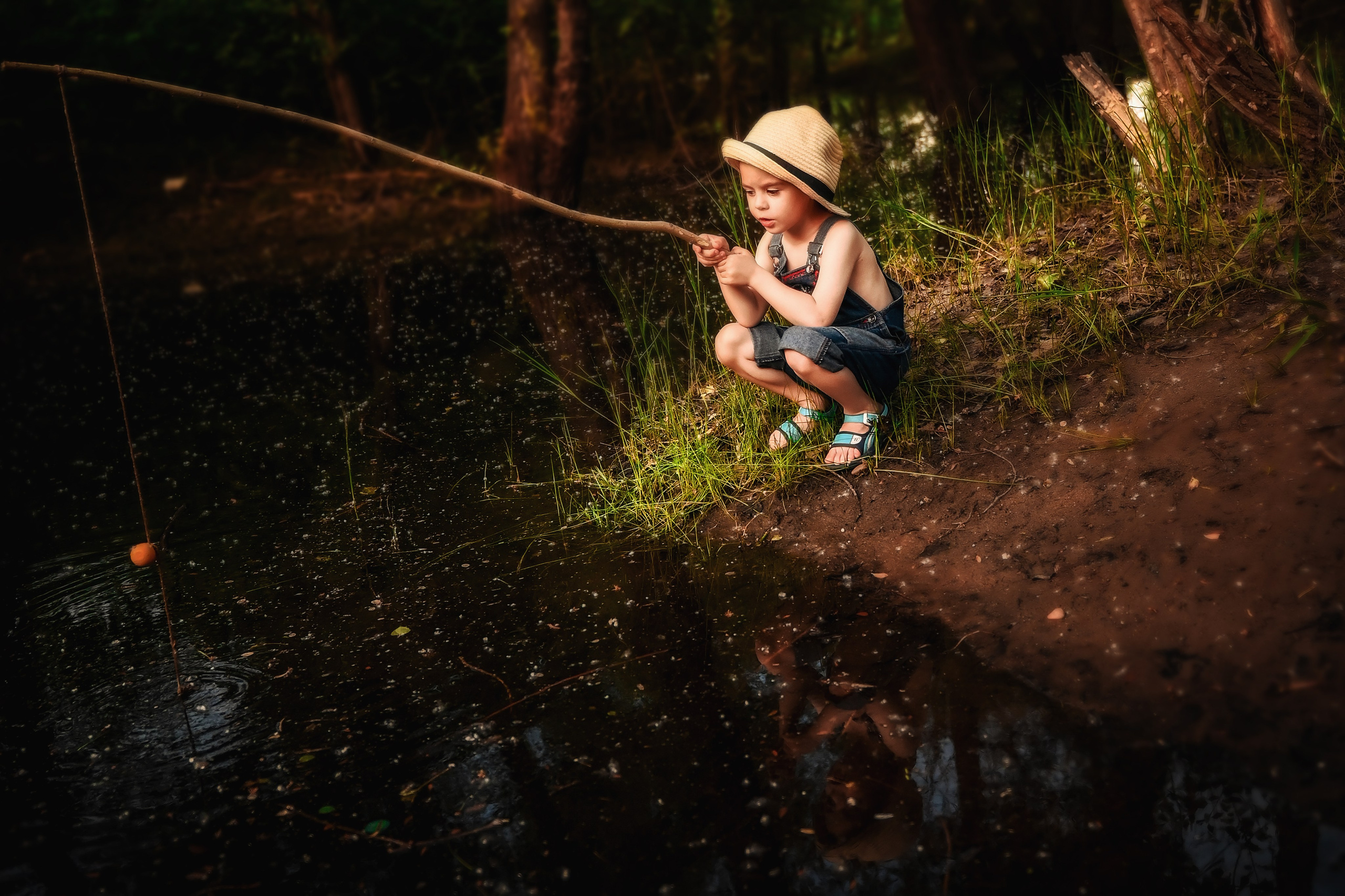 Фотосессия «Рыбачок». Свадебный, семейный, детский, контент фотограф в Омске Максим Ильин