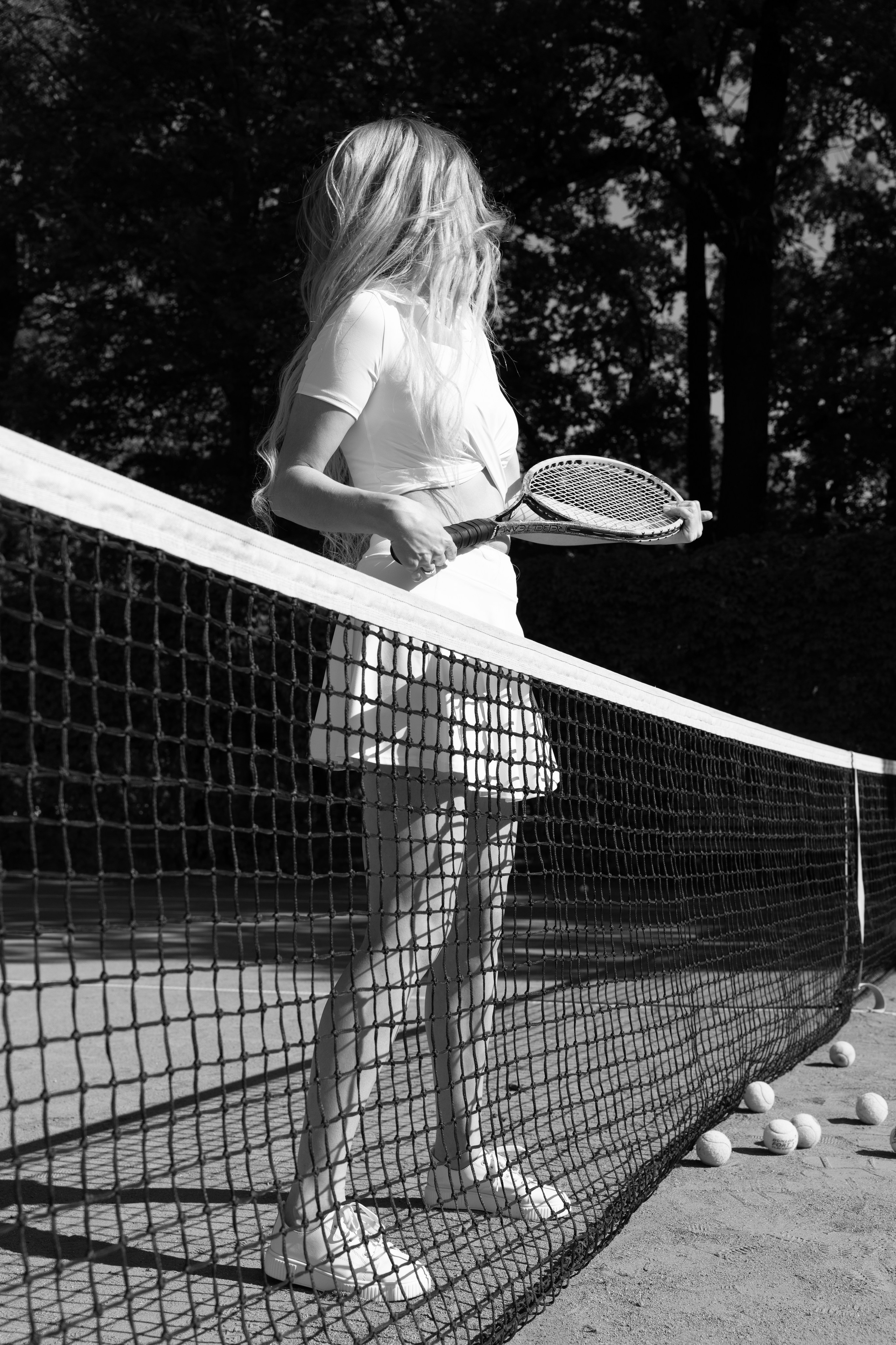 Свадебная лавстори на теннисном корте. Фотограф в Санкт-Петербурге Вагнер Юлия