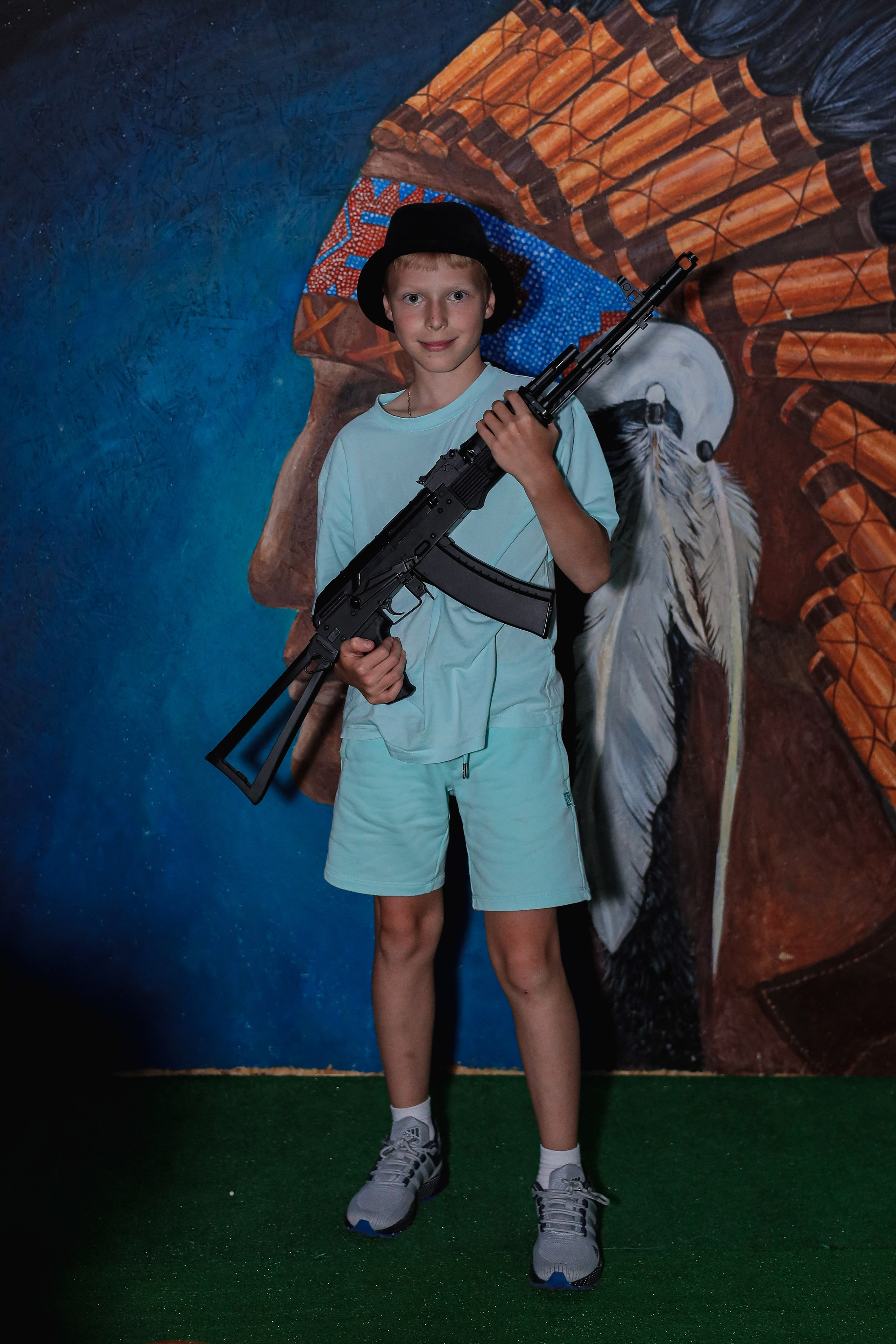 День рождение в стрелковом клубе. Фотограф Надршина Лилия