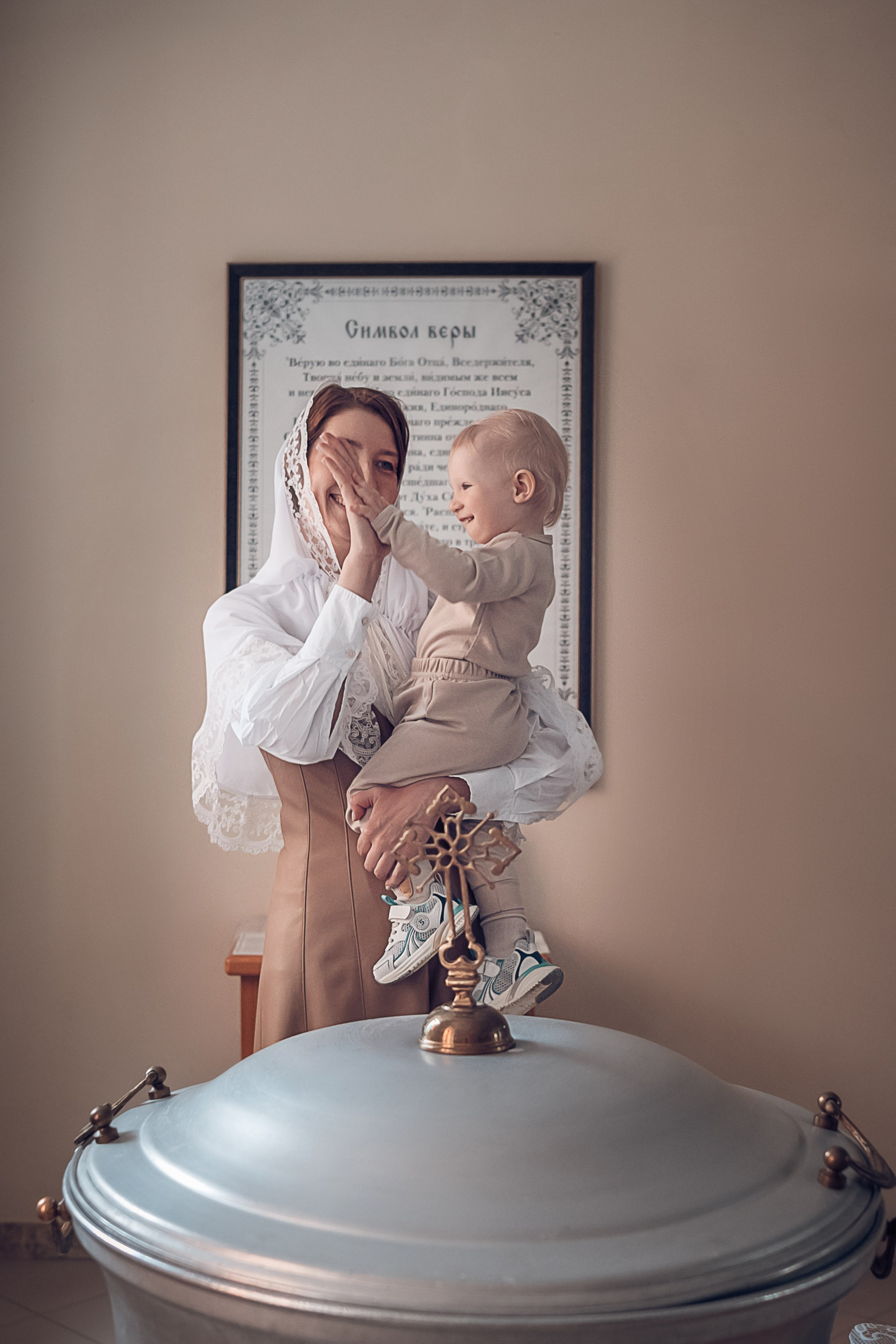 Таинство Крещение Фёдора в Казанском храме. Главная