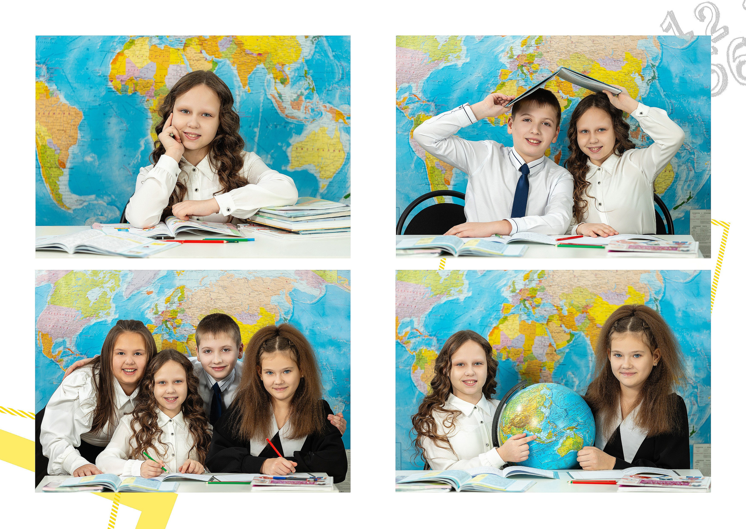 5-разворотов. Студия детской игровой фотографии COLOUR