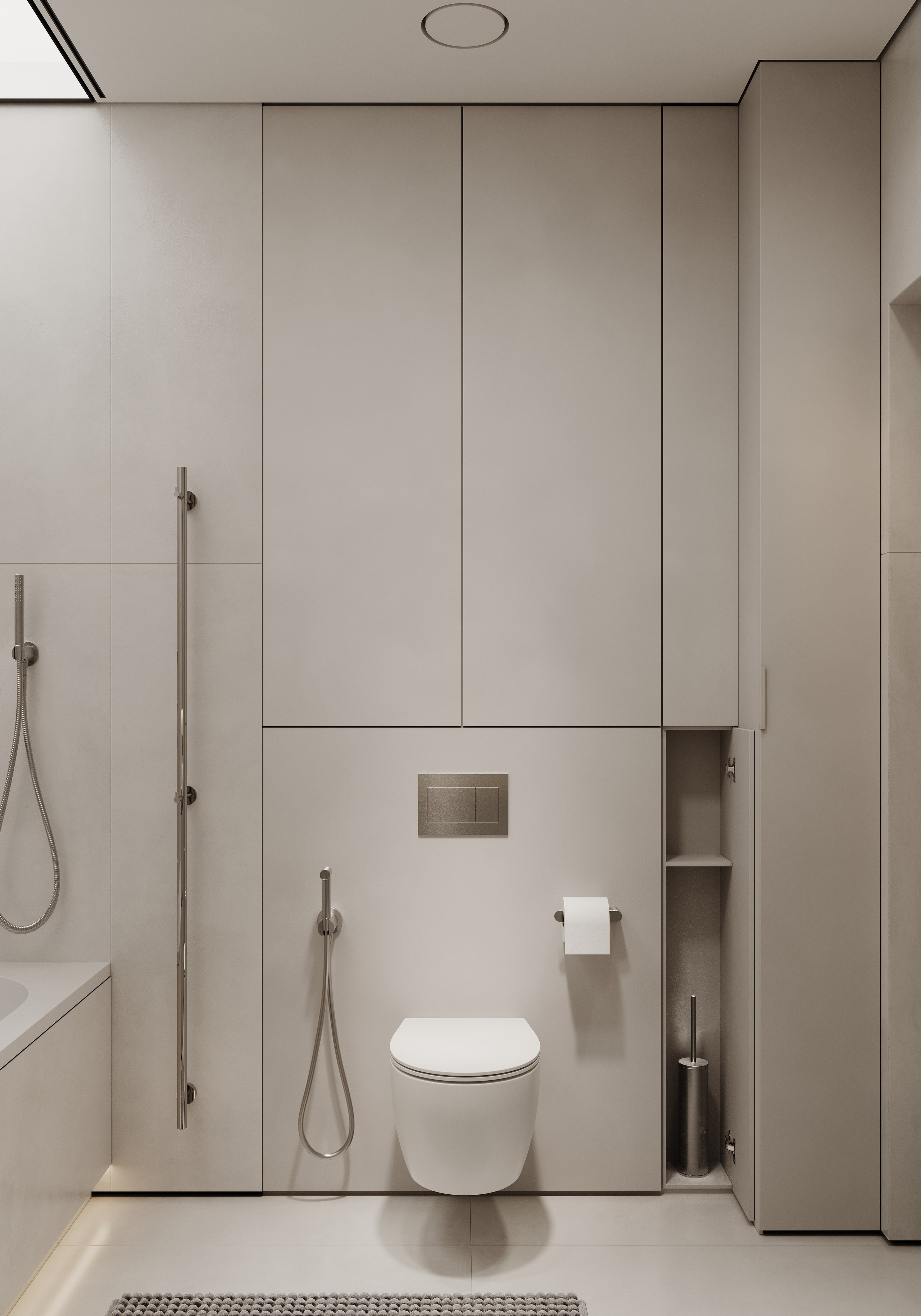 «Manhattan» | Bathroom. Середа Юлия | Визуализация