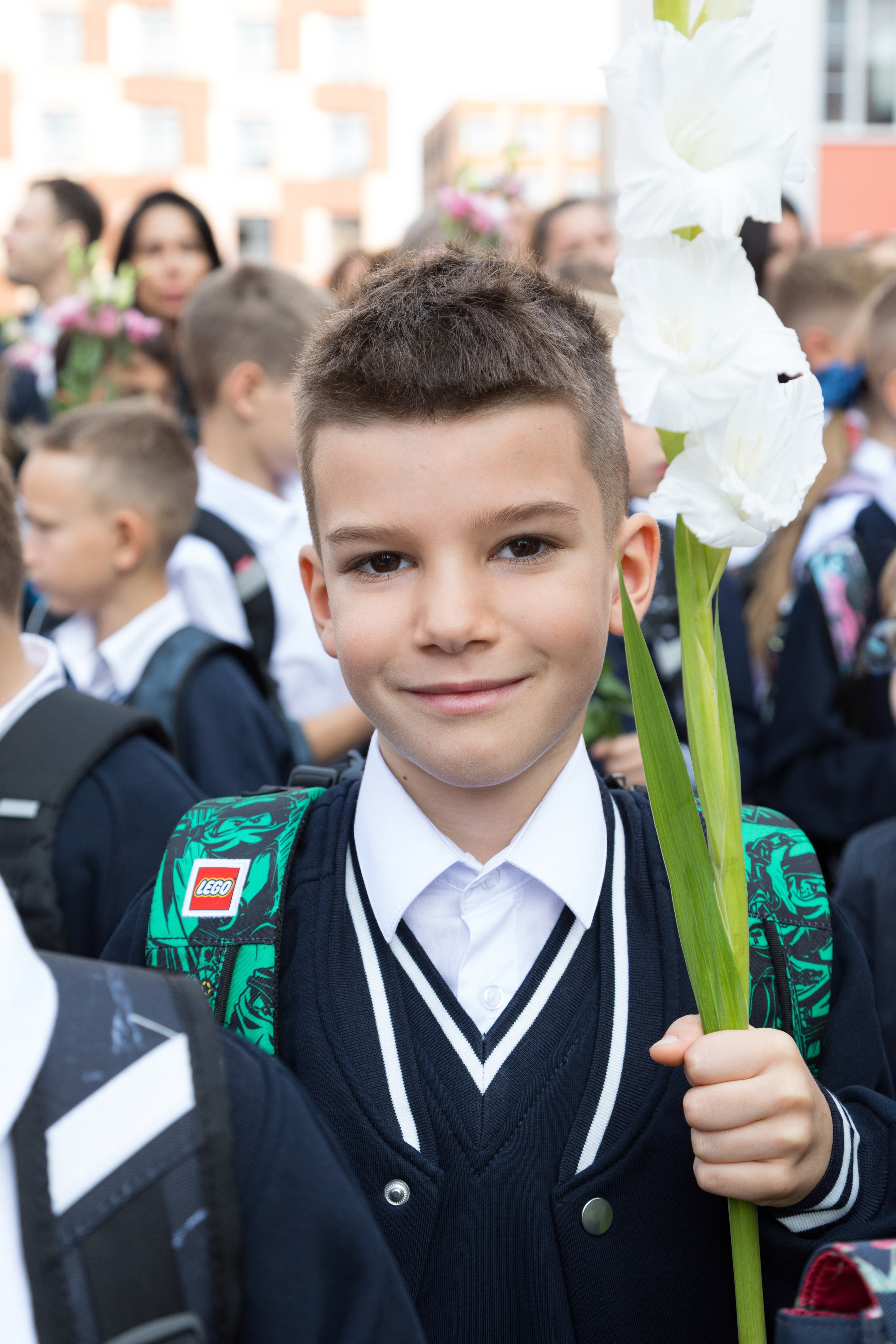 Линейка первоклассников. Детский и контент фотограф Надя Волкова Санкт-Петербург