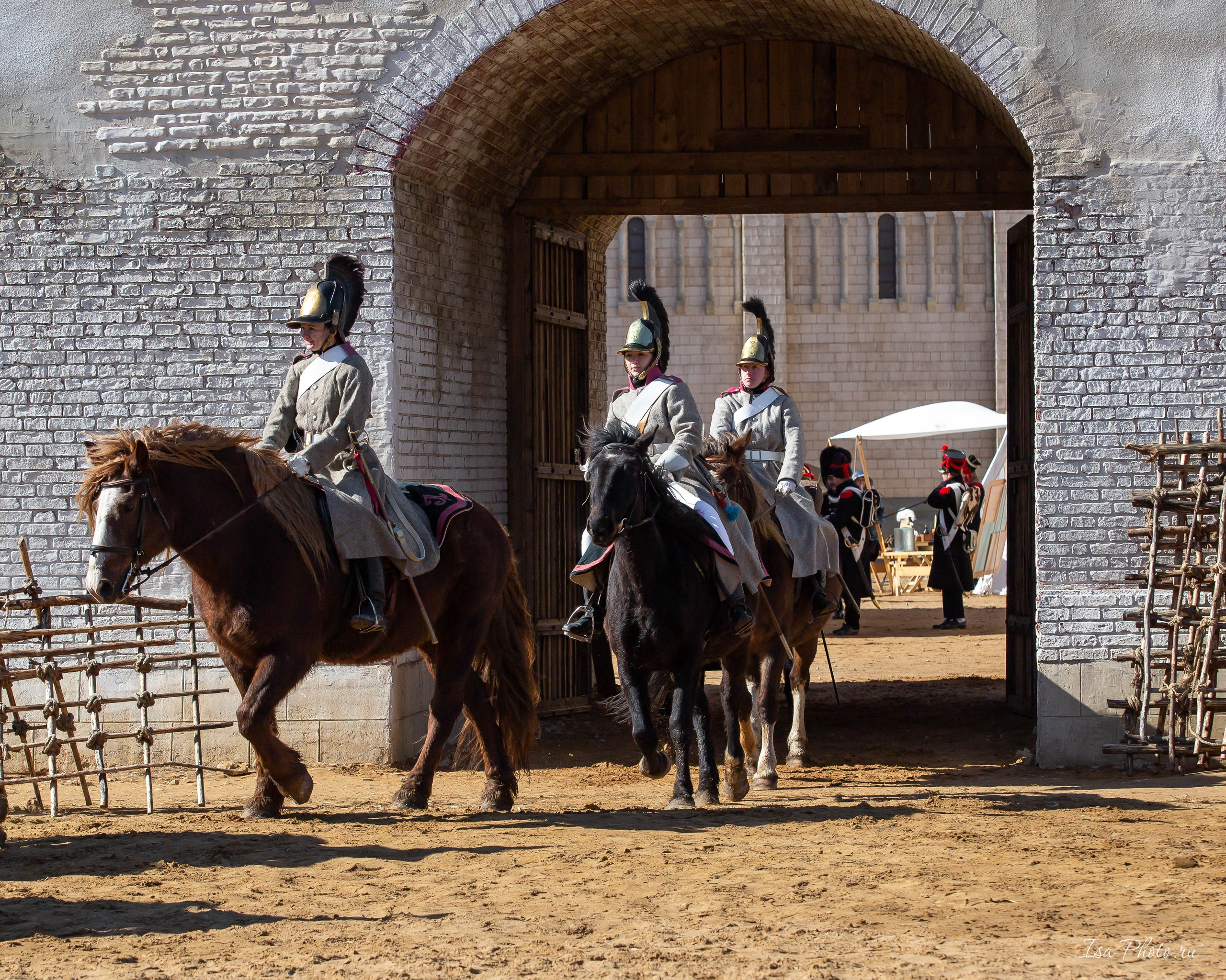 Реконструкция сражения 1812 года. Репортажный фотограф в Москве