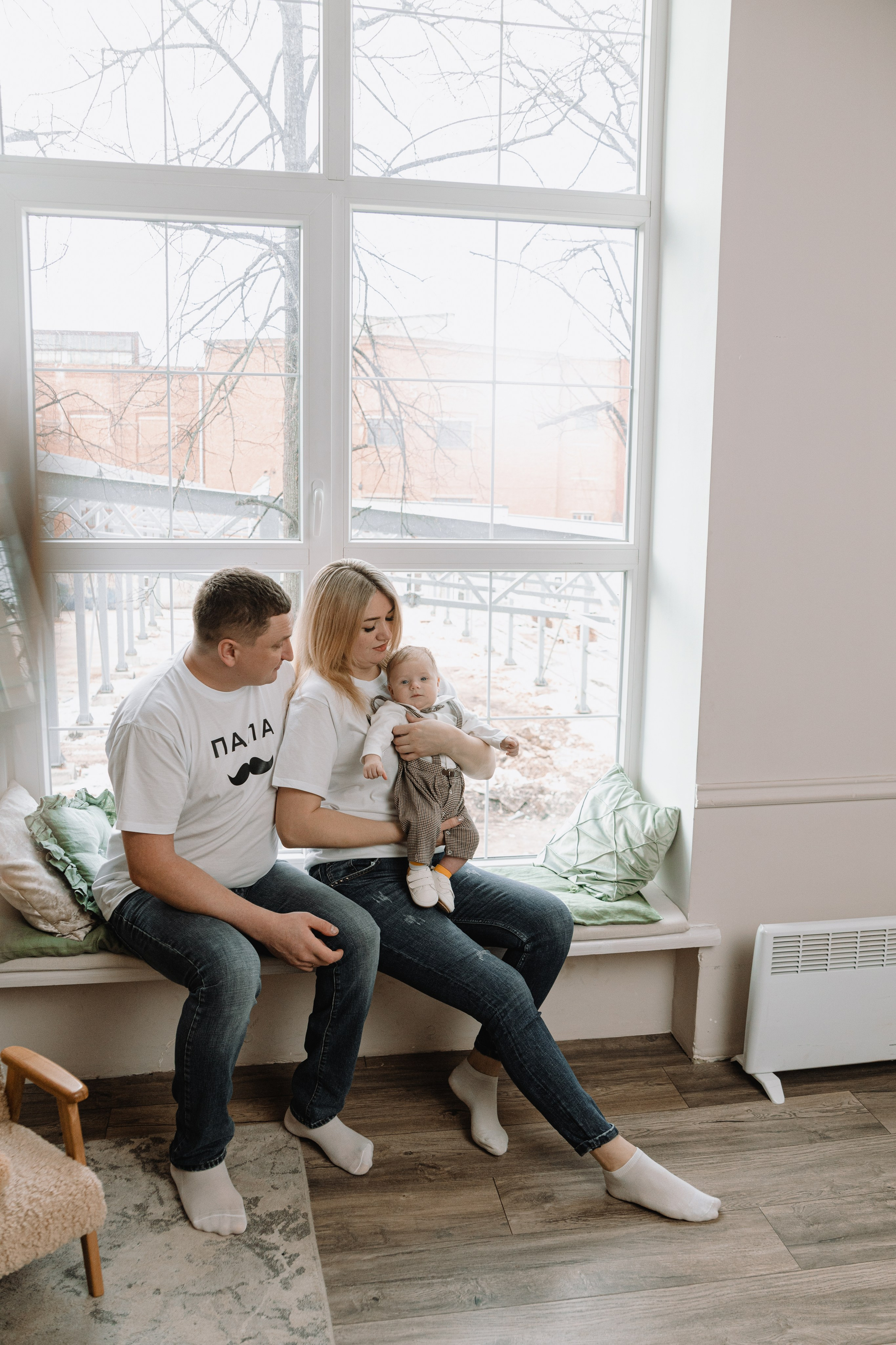 Юлия, Алексей и маленький Максим. Фотограф Воронеж Варвара