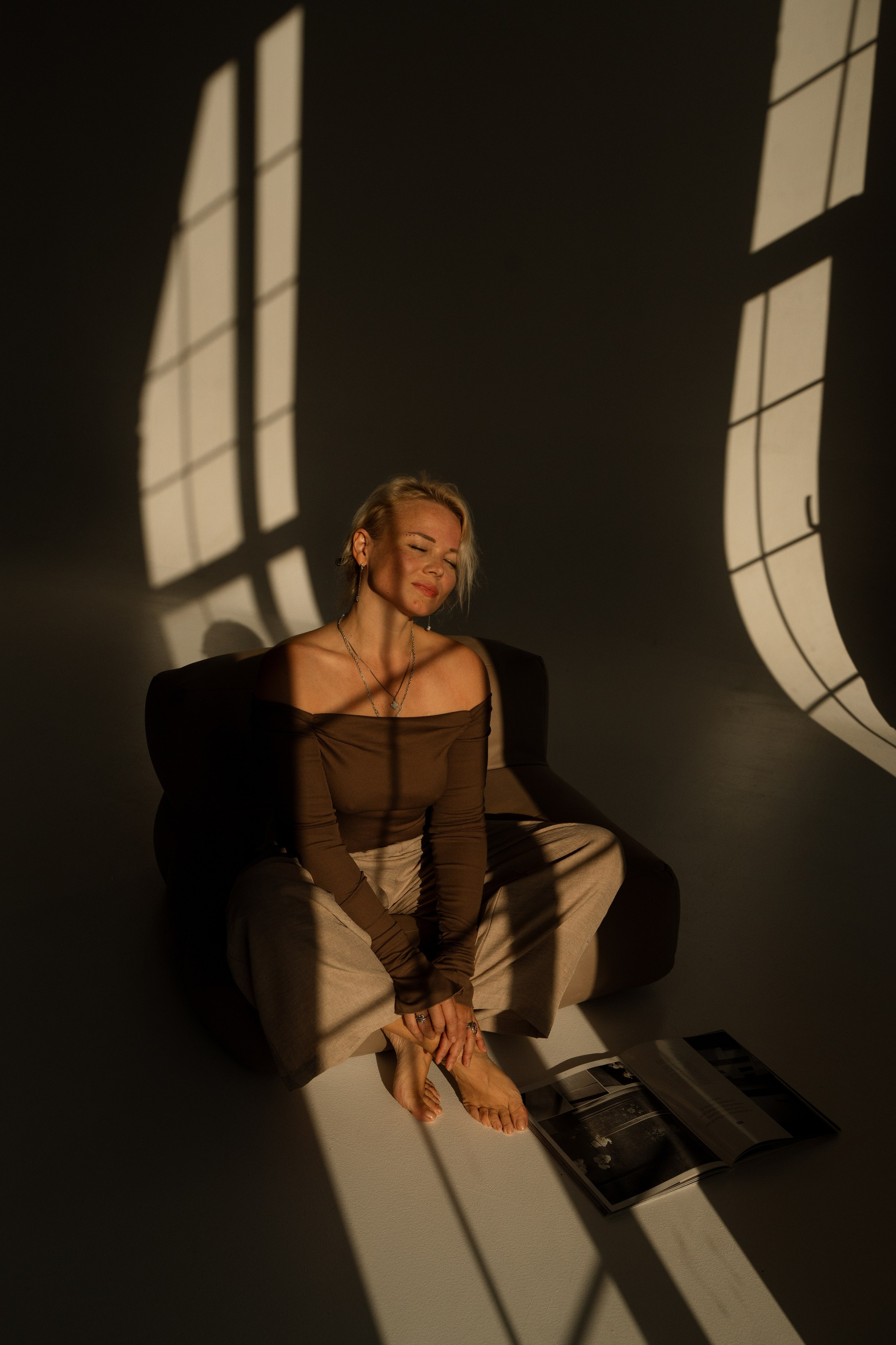 Солнце на циклораме. Фотограф Мария Зайчик