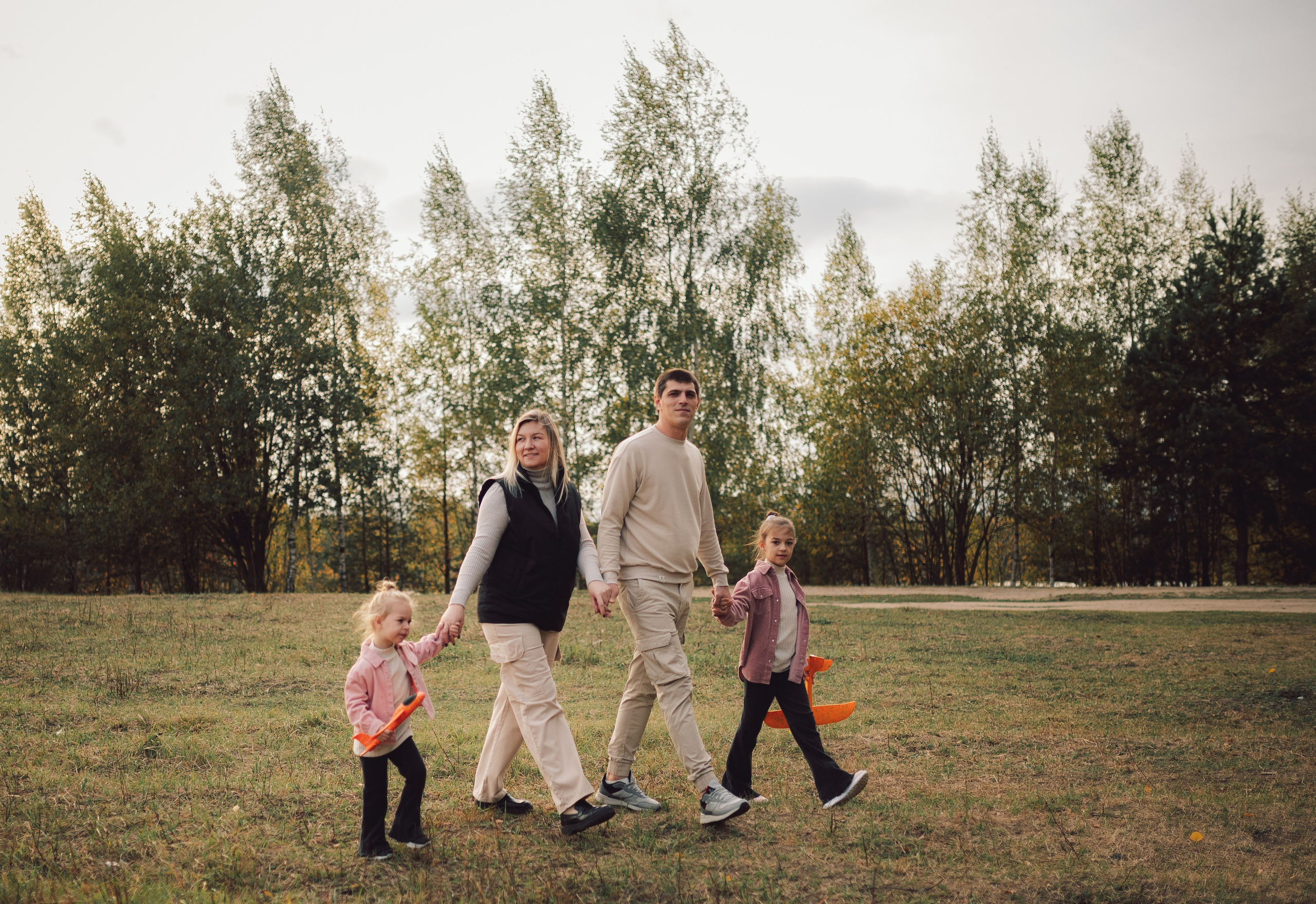Екатерина с семьей. Семейный и детский фотограф в Щелково Алена Дробот