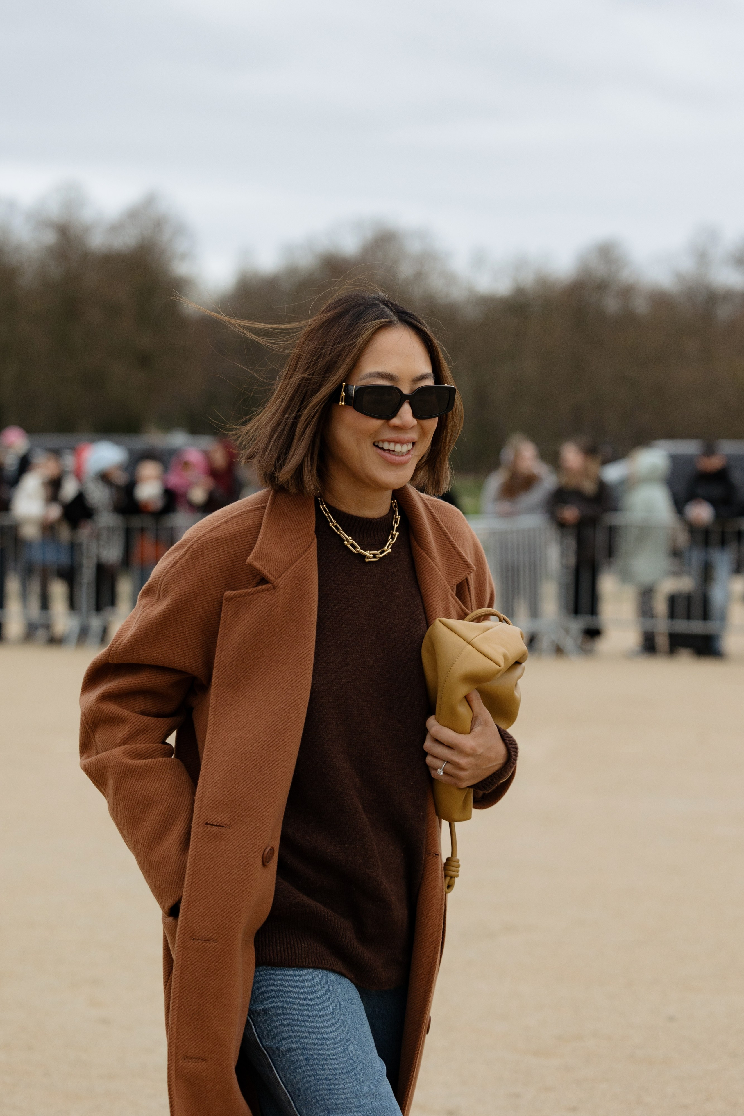 LOEWE PFW WOMENSWEAR FALL-WINTER 24/25. Photographer in Milan Ivan Goncharov