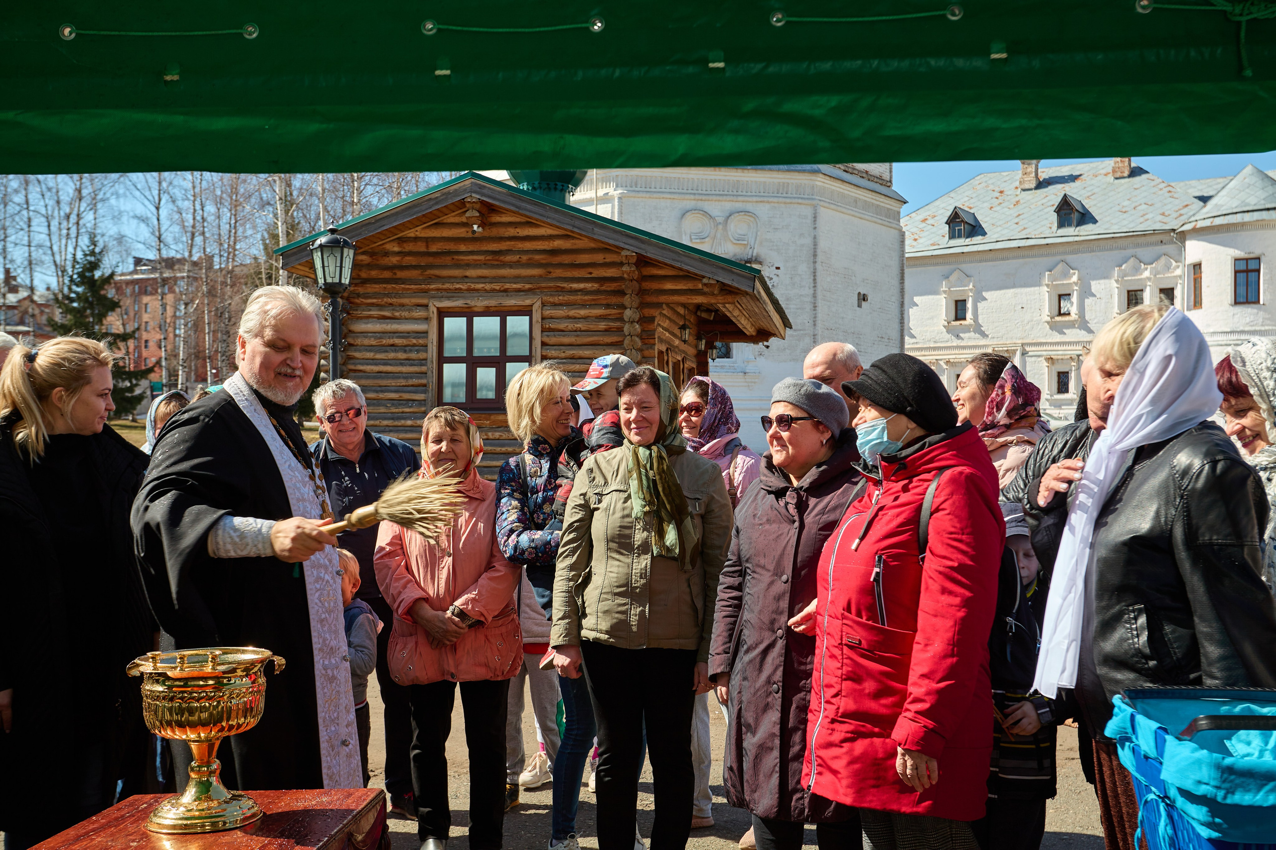 Освящение куличей. Фотограф Илья Прохоров в Кирове