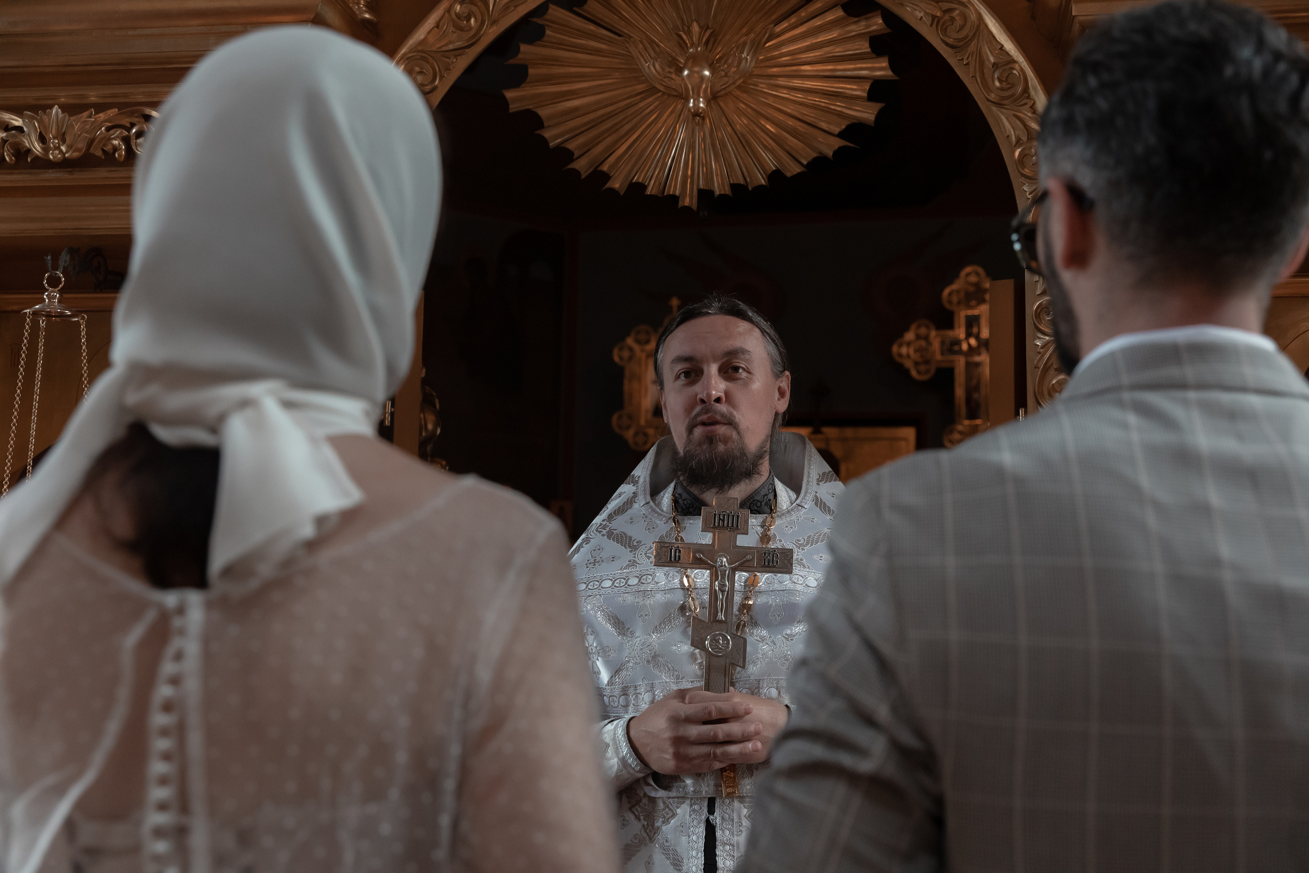 Венчание в Храме Николая Чудотворца. Свадебный фотограф в Москве Екатерина Гусева