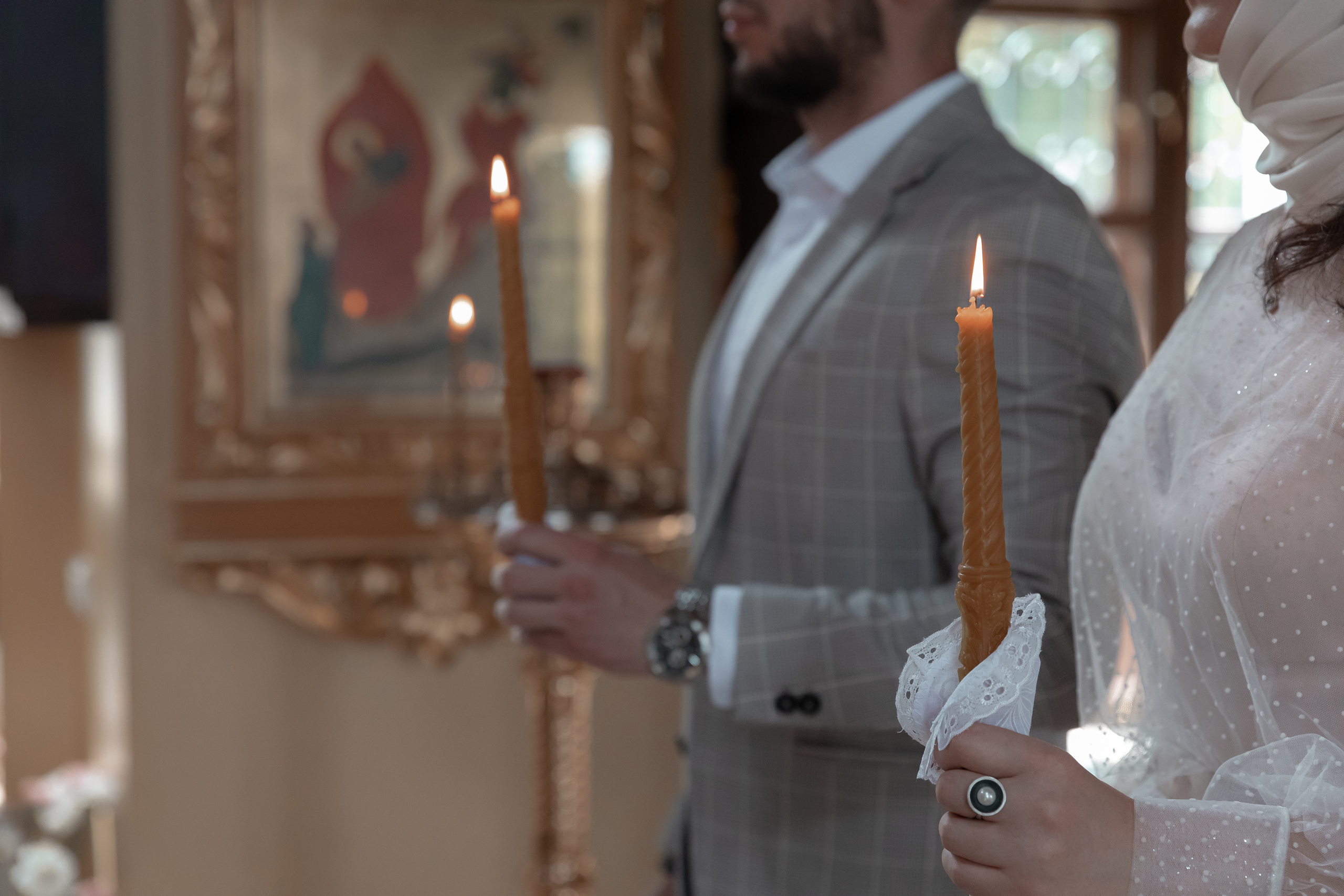 Венчание в Храме Николая Чудотворца. Свадебный фотограф в Москве Екатерина Гусева
