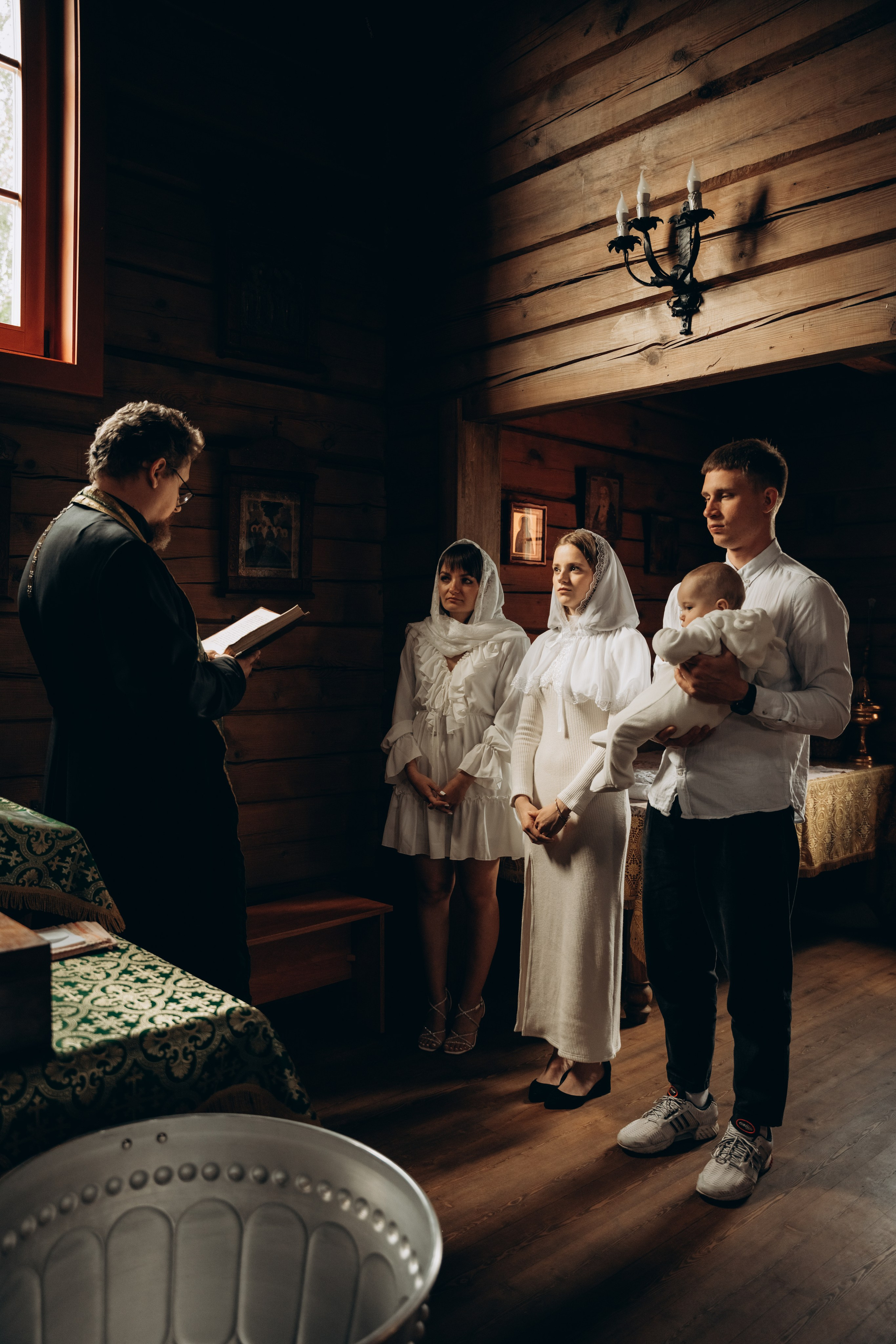 Крещение Егорки. Фотограф Мария Миллс | Минск