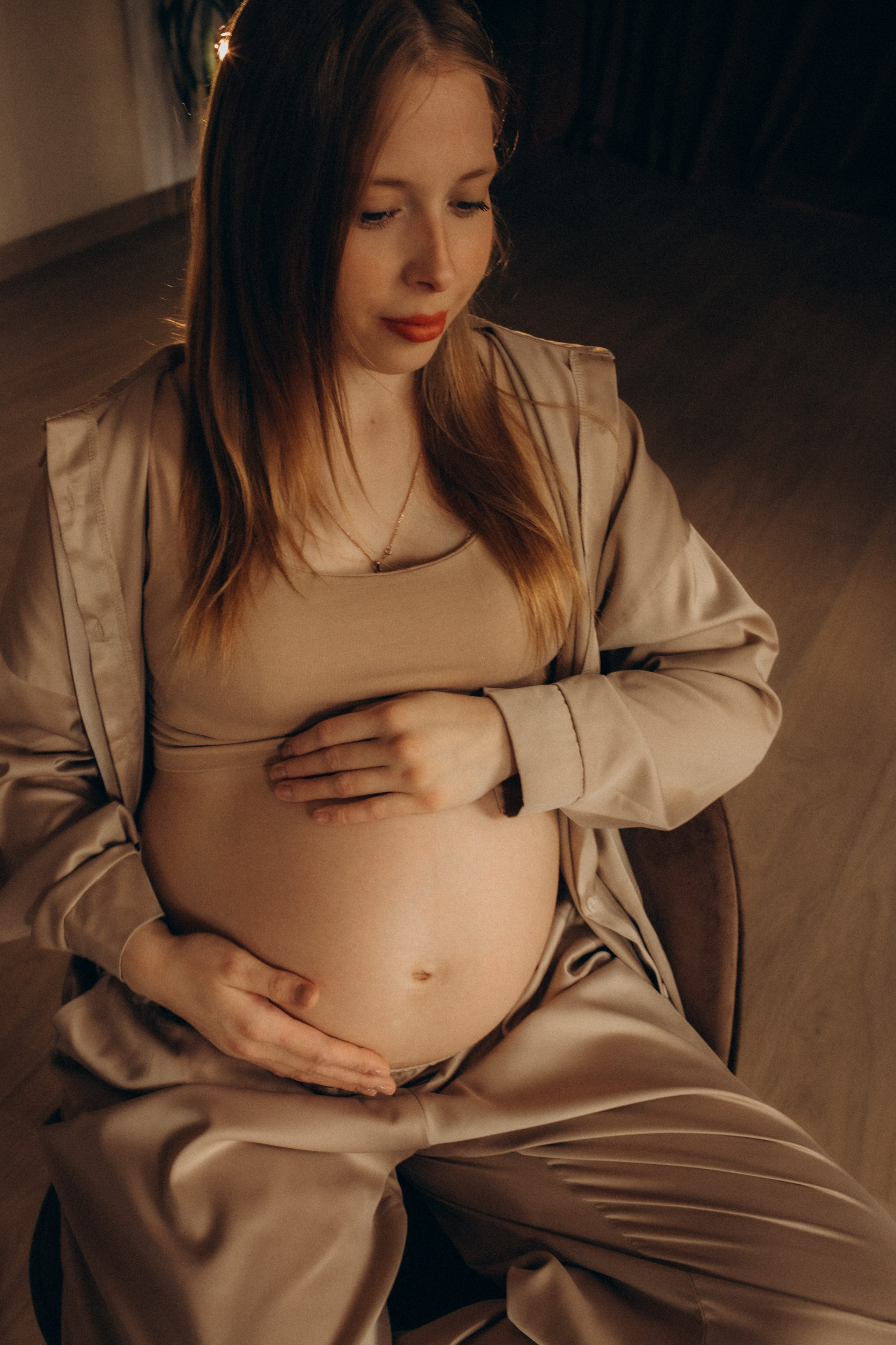 12.04 Илья и Даша. В ожидании чуда. Семейный и домашний фотограф Советский Югорск Екатерина Цыганок