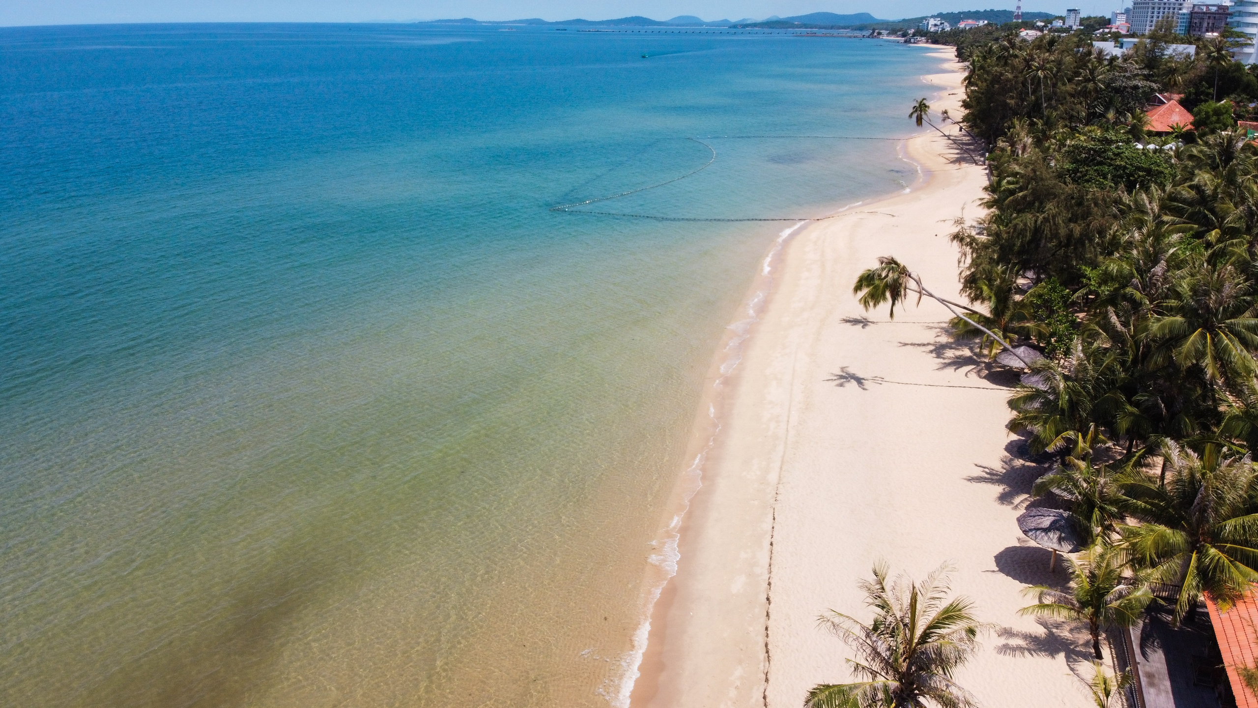 Съемка с дрона. Фотограф Сергей Кишкель Дананг Нячанг Фукуок