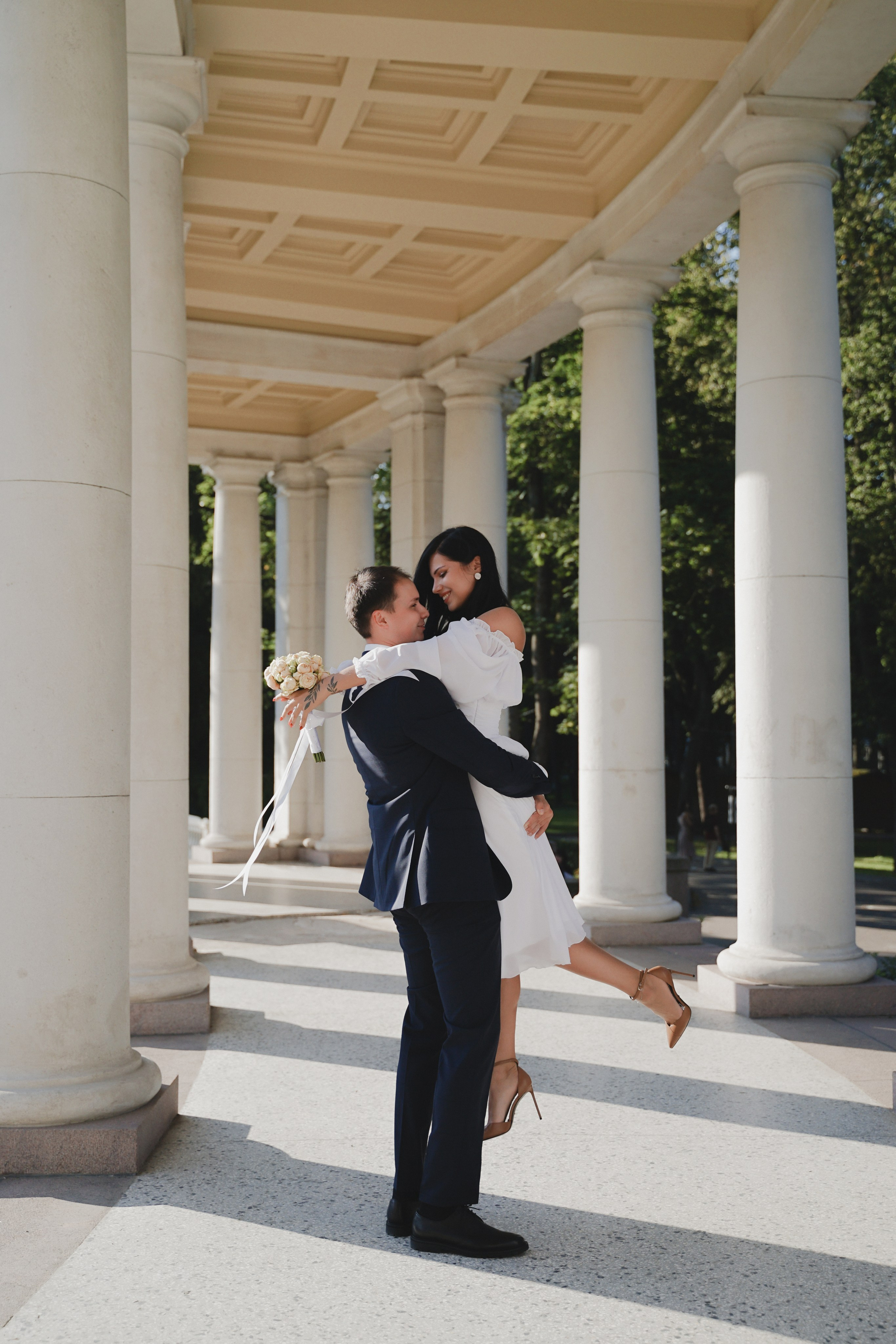 Свадебная Фотосессия в усадьбе Архангельское