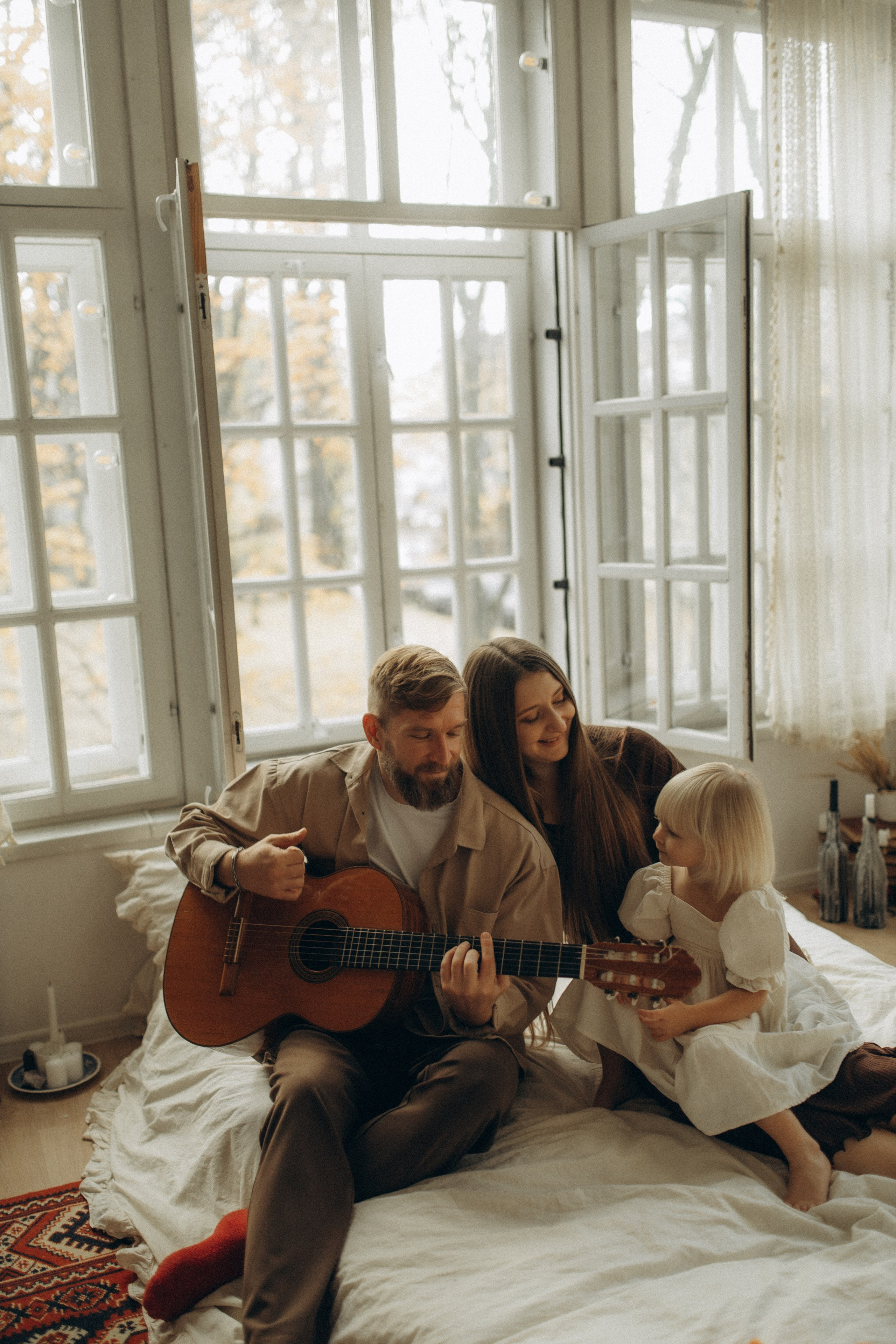 Сергей, Ангелина и Есения. Фотограф в Петербурге Ольга Стрельченко