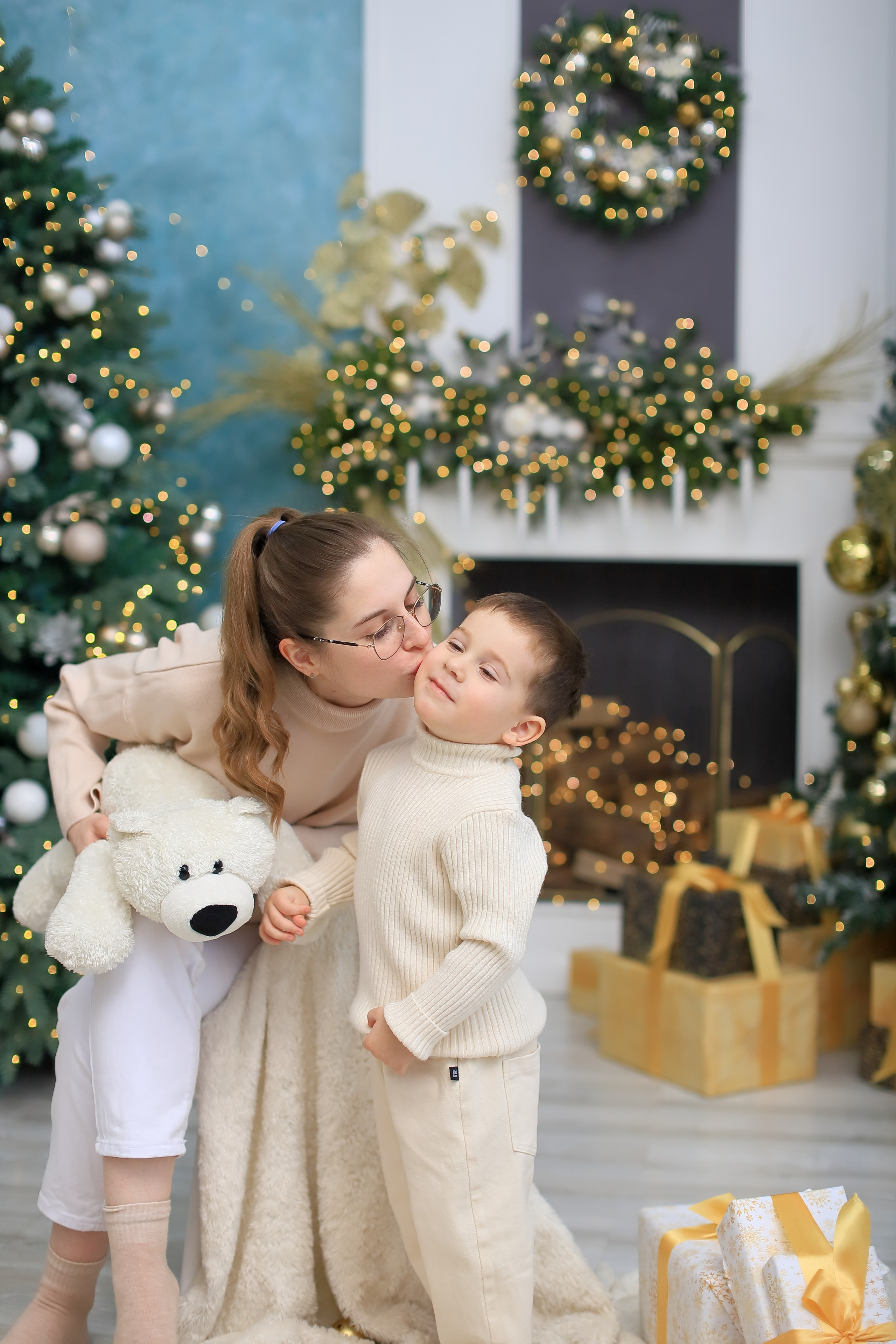 Семейные фотосессии в интерьере. Интерьерная фотостудия Toffee Studio